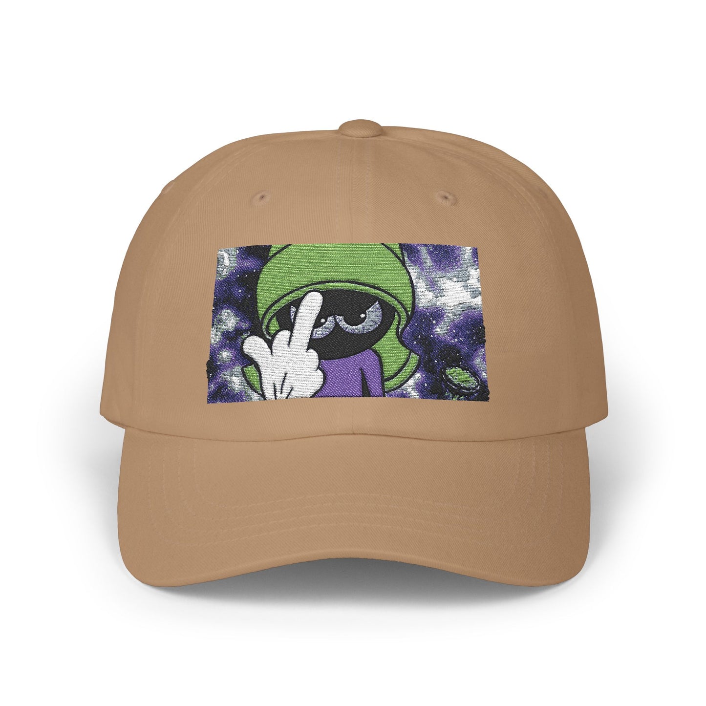 Galactic Vibe Classic Dad Cap with Marvin Design