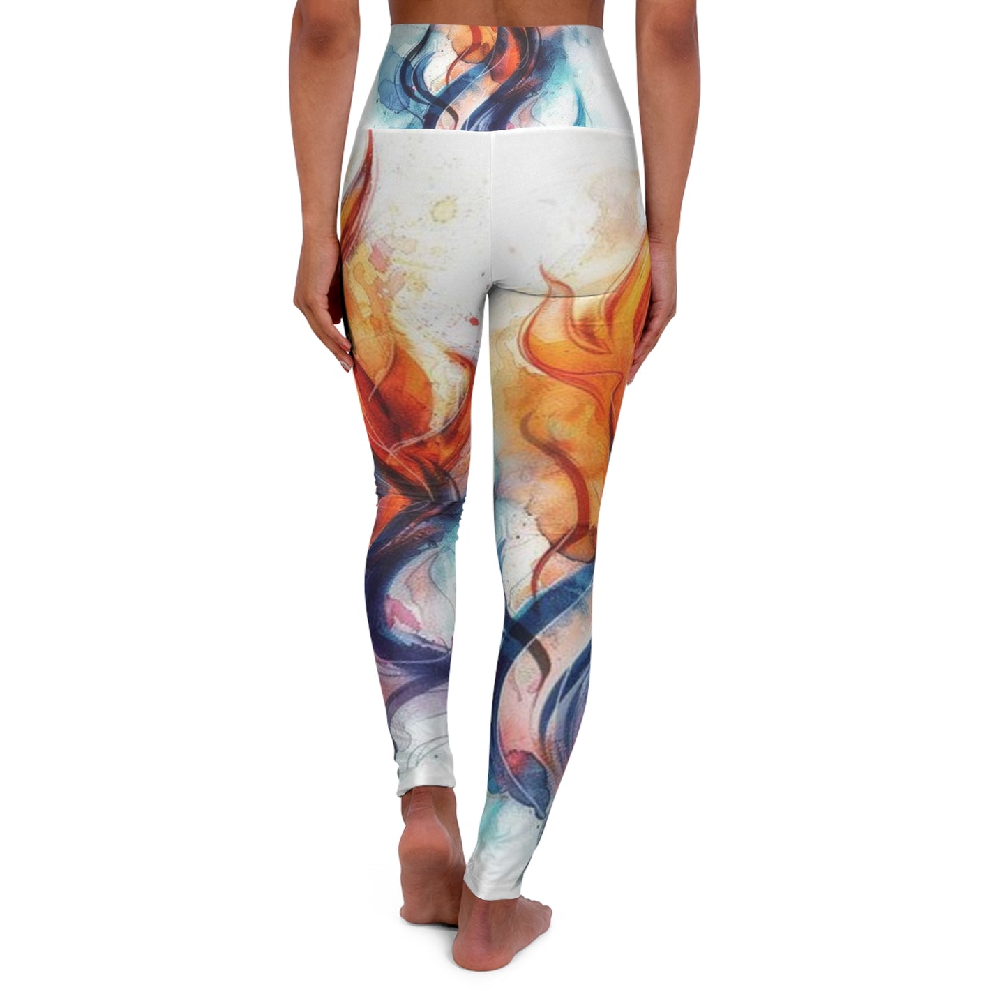 Copy of Copy of High Waisted Yoga Leggings (AOP)