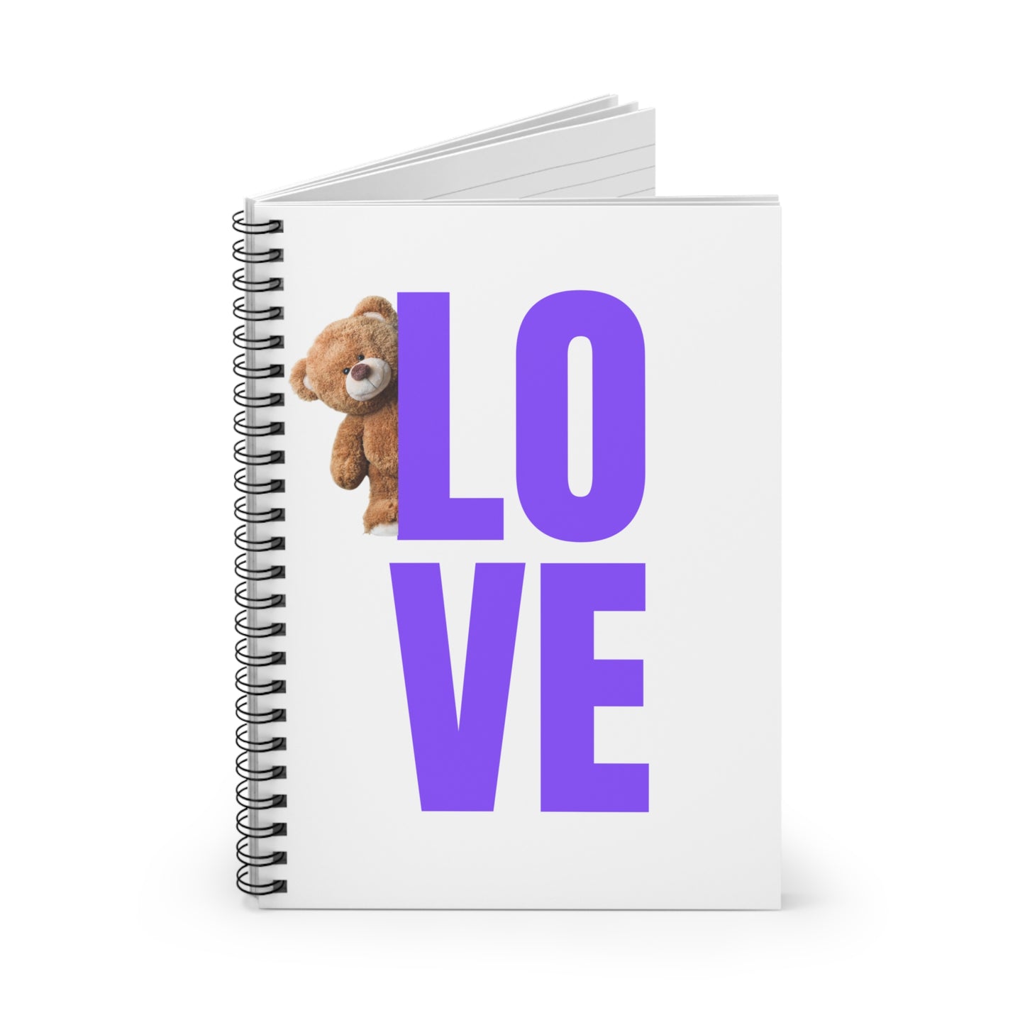 Love Bears Spiral Notebook - Perfect for Students and Gift-Givers