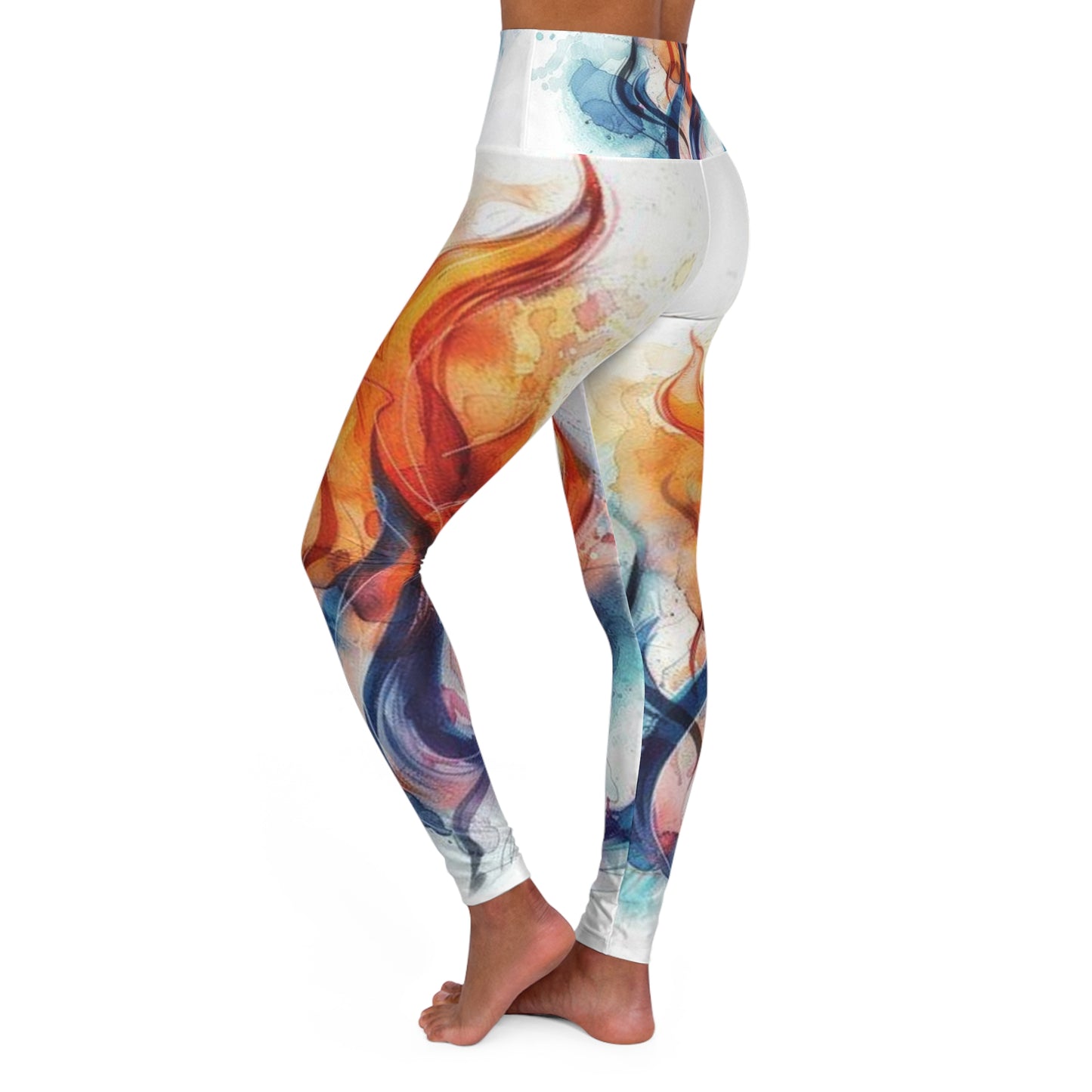 Copy of Copy of High Waisted Yoga Leggings (AOP)