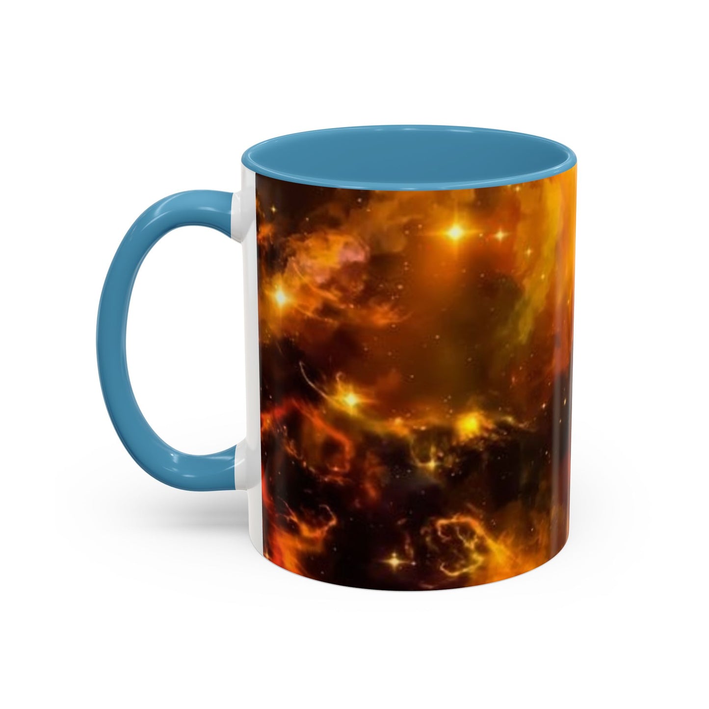 Cosmic Vibe Coffee Mug, Galaxy Ceramic Cup, Space Lover Gift, Celestial Art Mug, 11oz and 15oz Sizes