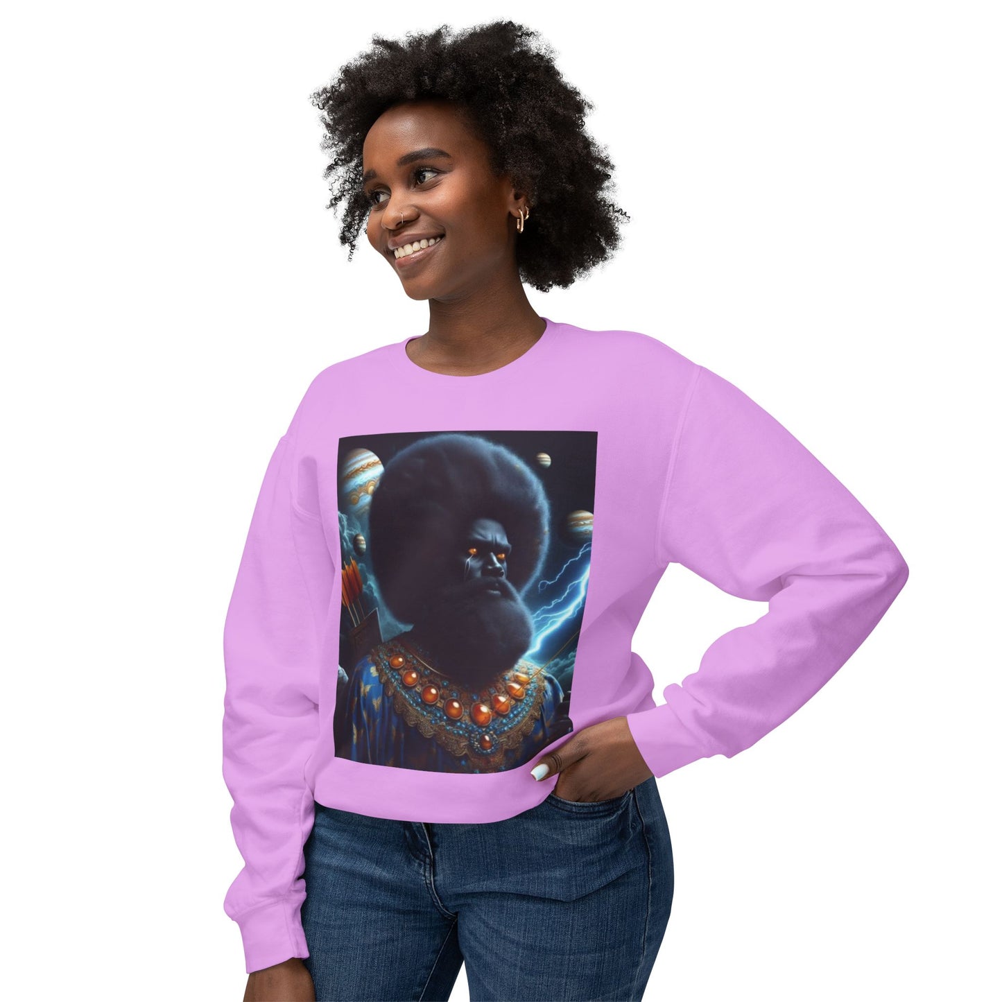 Unisex Lightweight Crewneck Sweatshirt