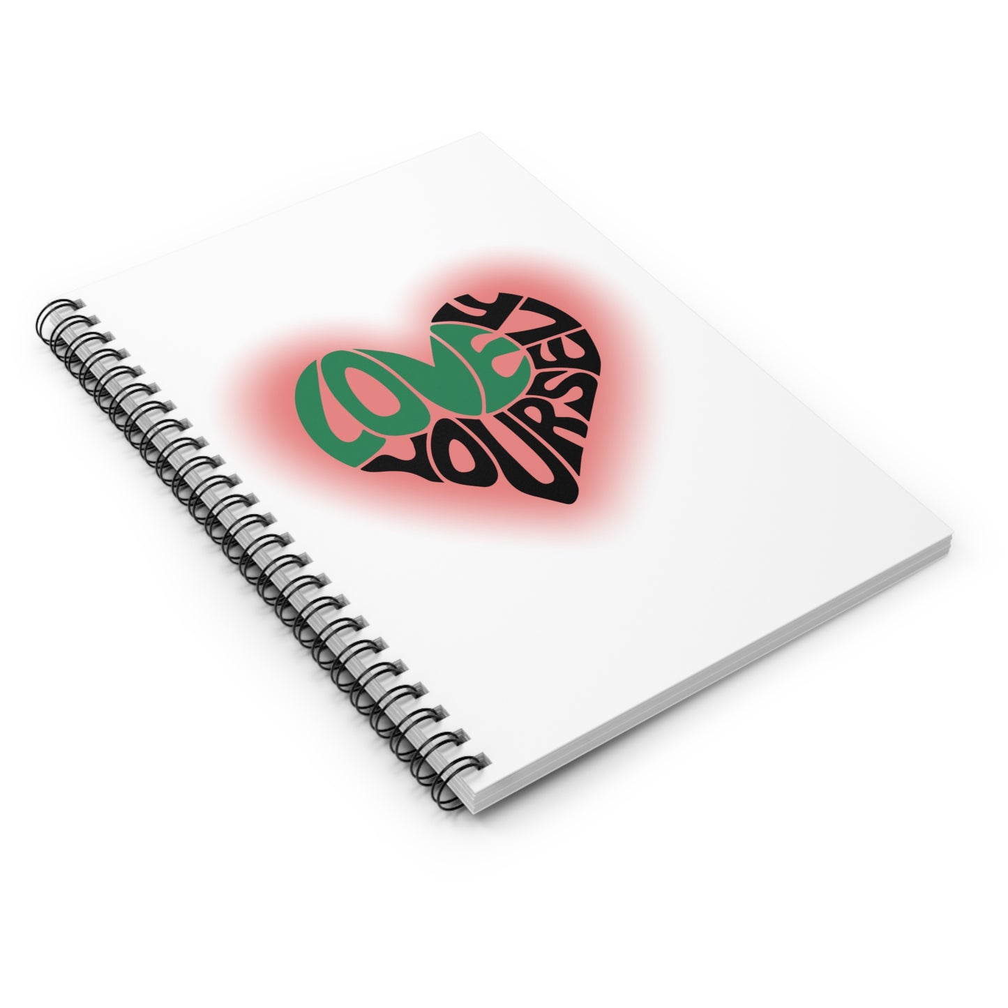 Love Yourself Spiral Notebook - Inspirational Ruled Journal for Self-Care & Motivation