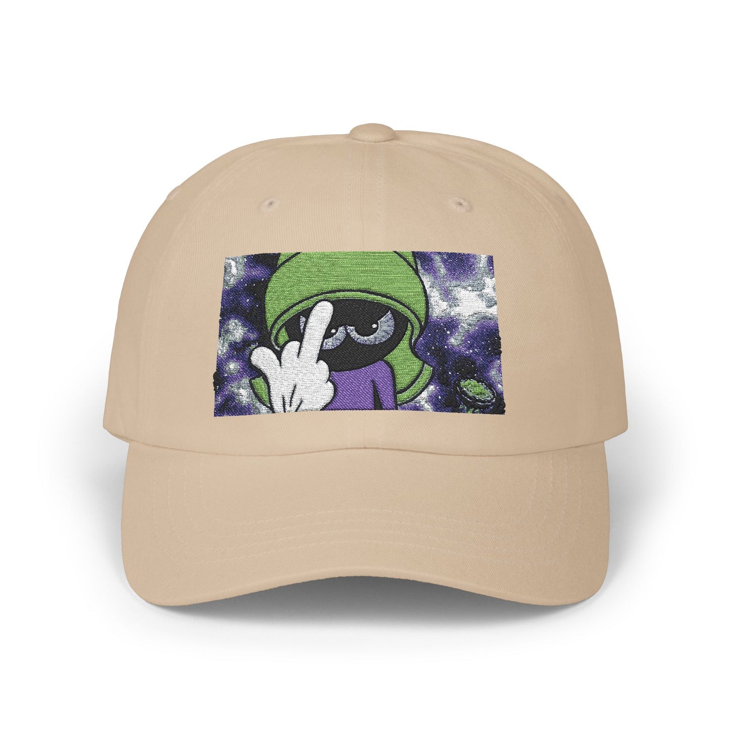 Galactic Vibe Classic Dad Cap with Marvin Design