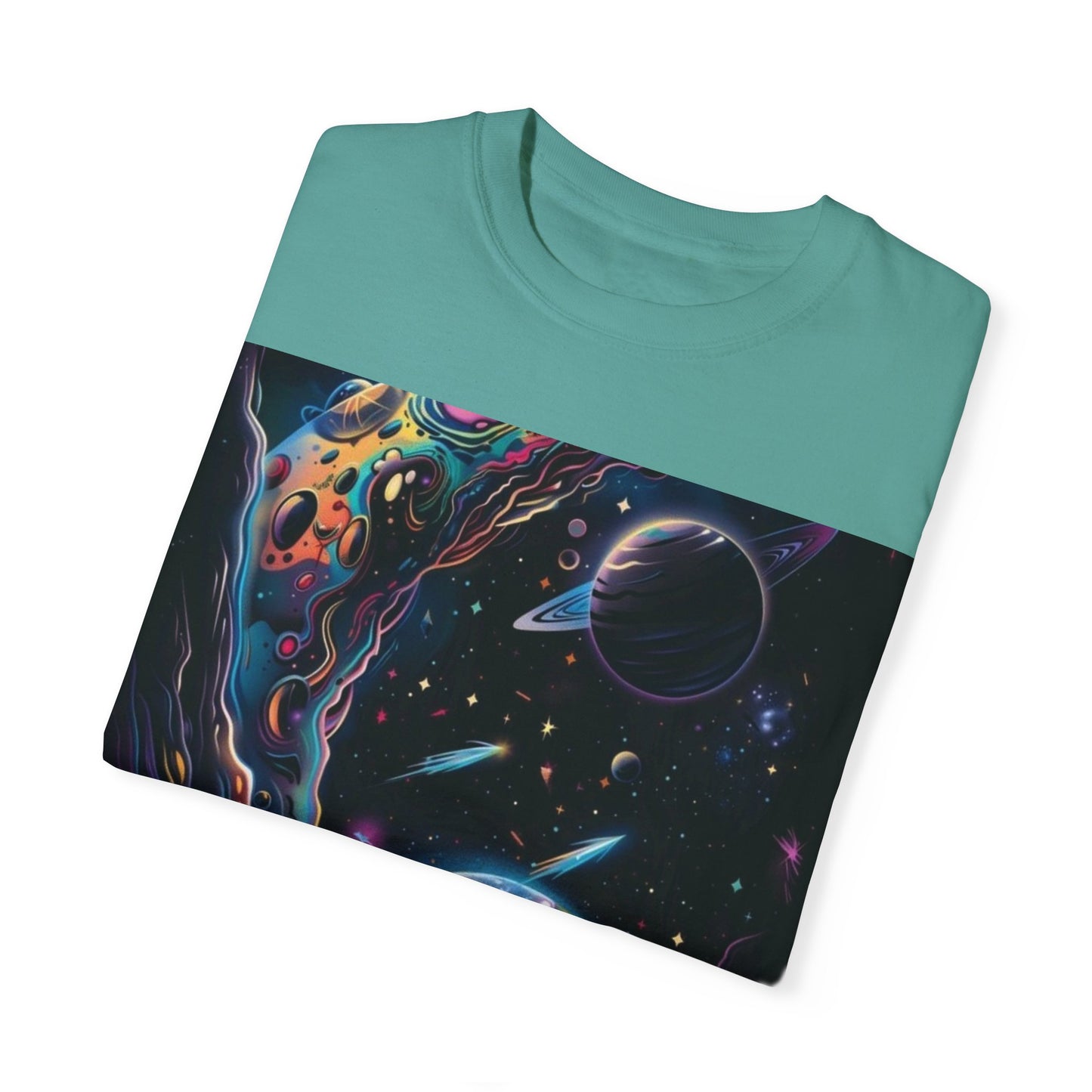 Alien Abduction Unisex T-Shirt, Funky Graphic Tee, Space Theme Shirt, Unique Gift for Sci-Fi Lovers, Perfect for Parties, UFO Enthusiasts