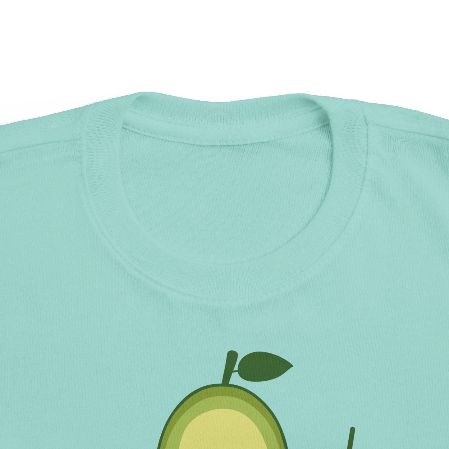 Cute Vegan Toddler Tee, Playful Avocado Shirt, Kid's Eco-Friendly T-Shirt, Gift for Vegan Families, Fun Everyday Wear