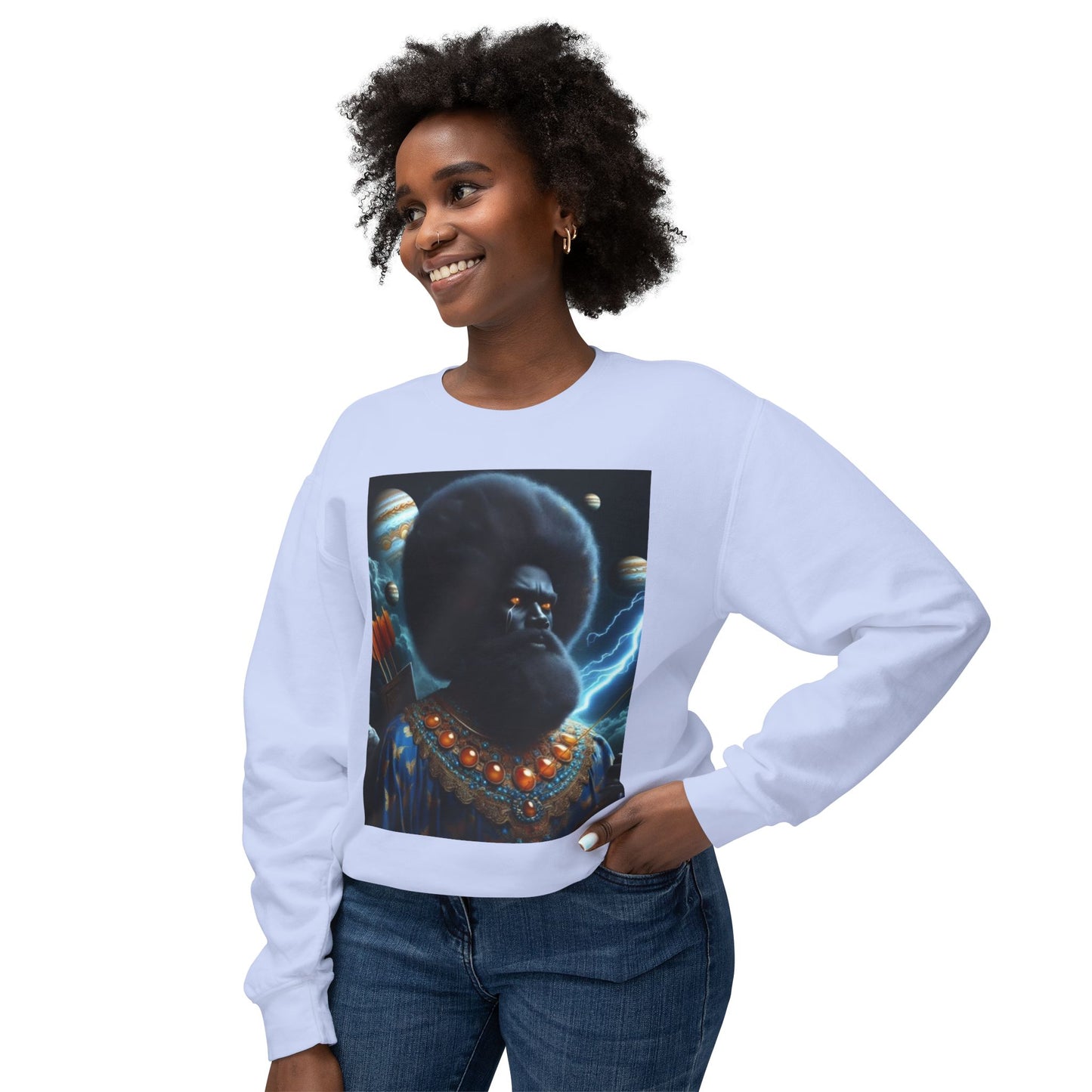 Unisex Lightweight Crewneck Sweatshirt