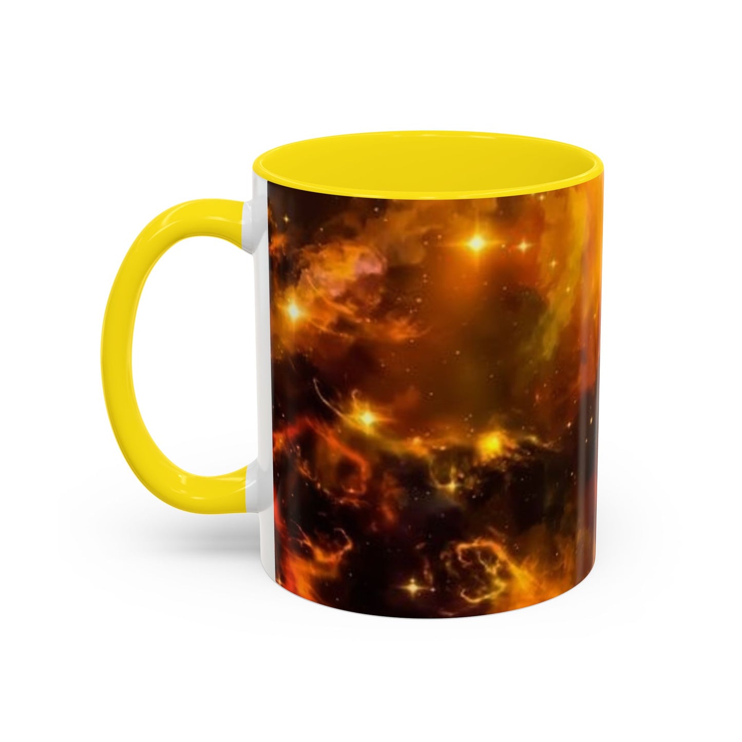 Cosmic Vibe Coffee Mug, Galaxy Ceramic Cup, Space Lover Gift, Celestial Art Mug, 11oz and 15oz Sizes