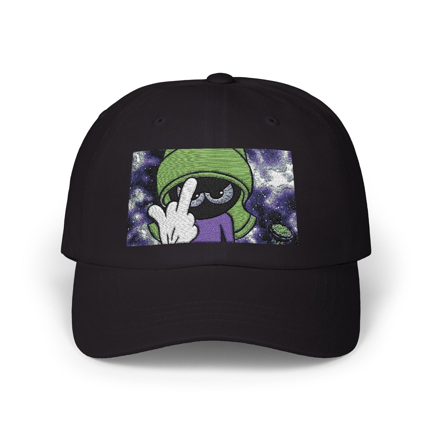 Galactic Vibe Classic Dad Cap with Marvin Design