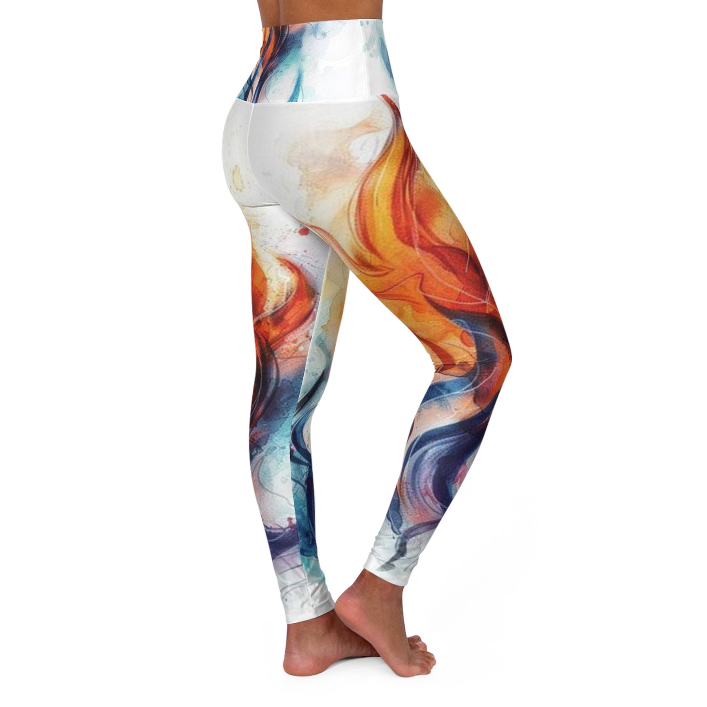 Copy of Copy of High Waisted Yoga Leggings (AOP)