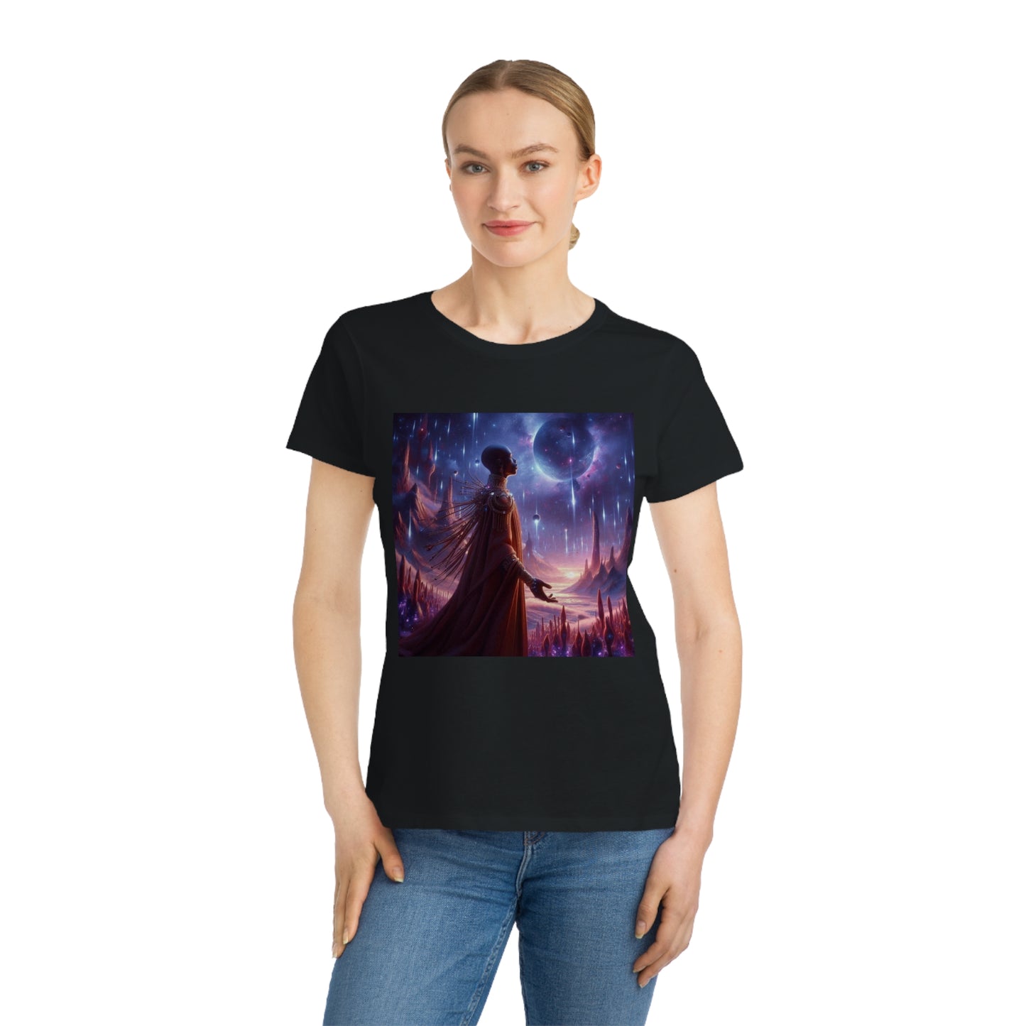 Cosmic Adventure T-Shirt | Galaxy Art Tee, Spiritual Apparel, Fantasy Shirt, Starry Night Clothing, Gift for Dreamers, Bohemian Style