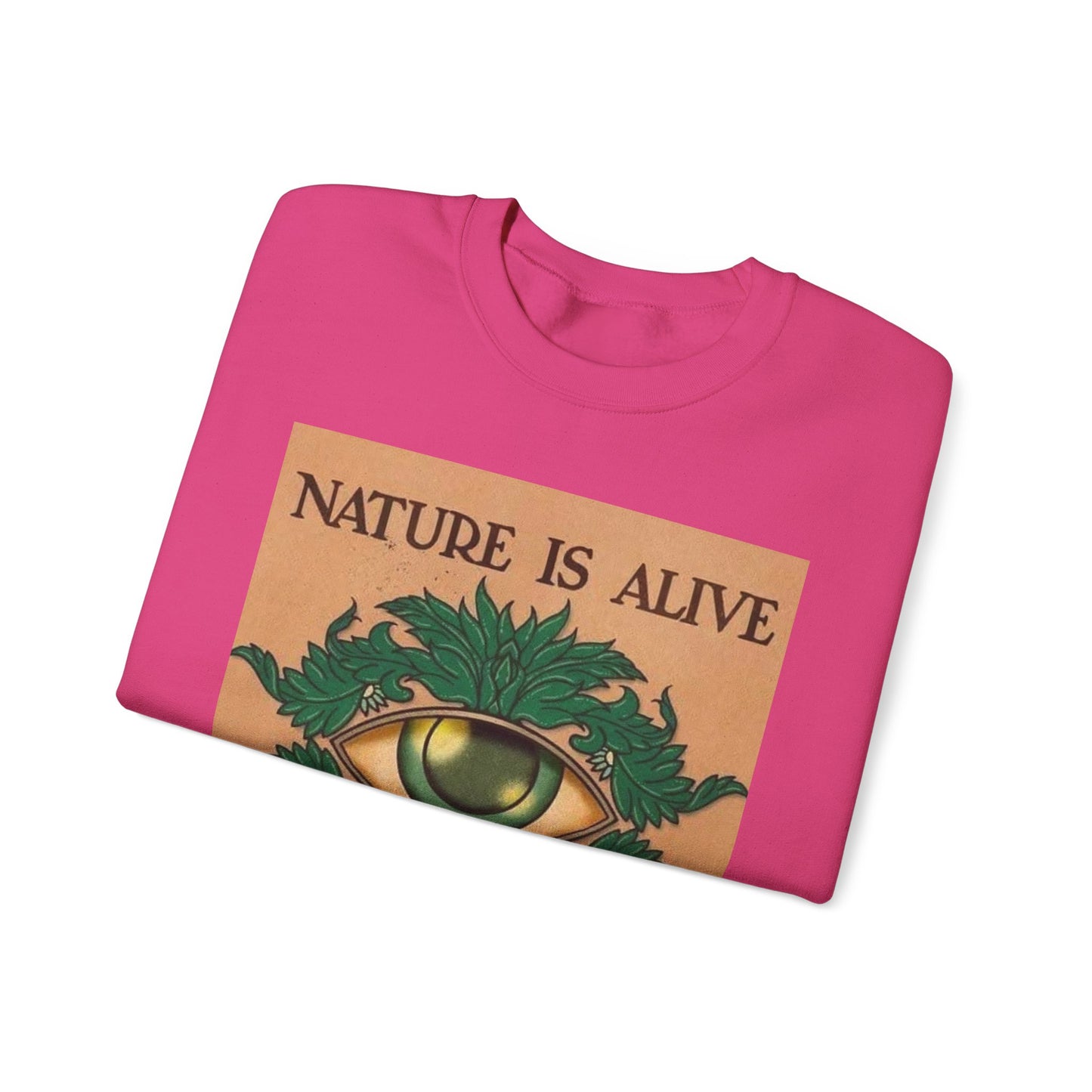 Nature Talk Crewneck Sweatshirt - Outdoor Lover, Earth Day Gift, Wilderness Apparel, Hiking Top, Eco-Friendly Jumper