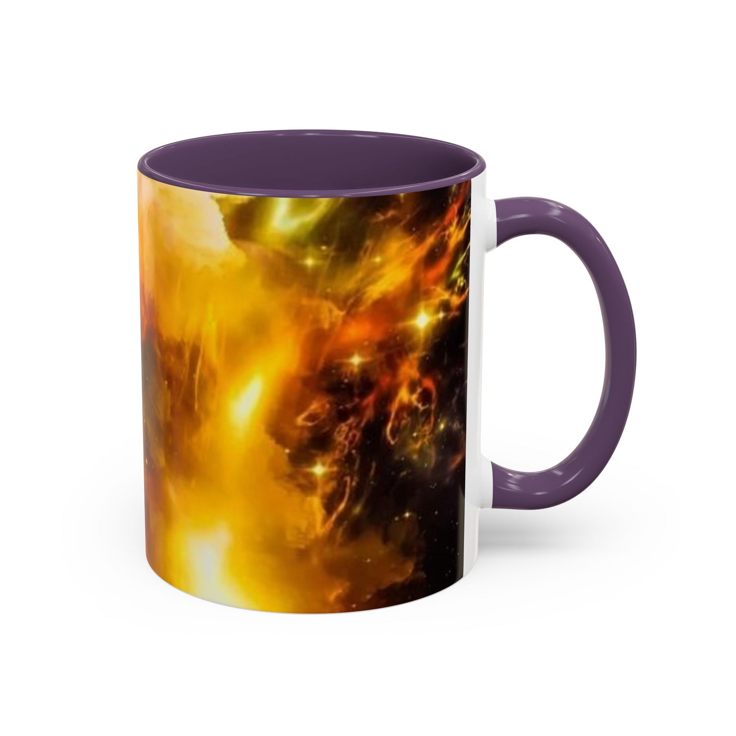 Cosmic Vibe Coffee Mug, Galaxy Ceramic Cup, Space Lover Gift, Celestial Art Mug, 11oz and 15oz Sizes