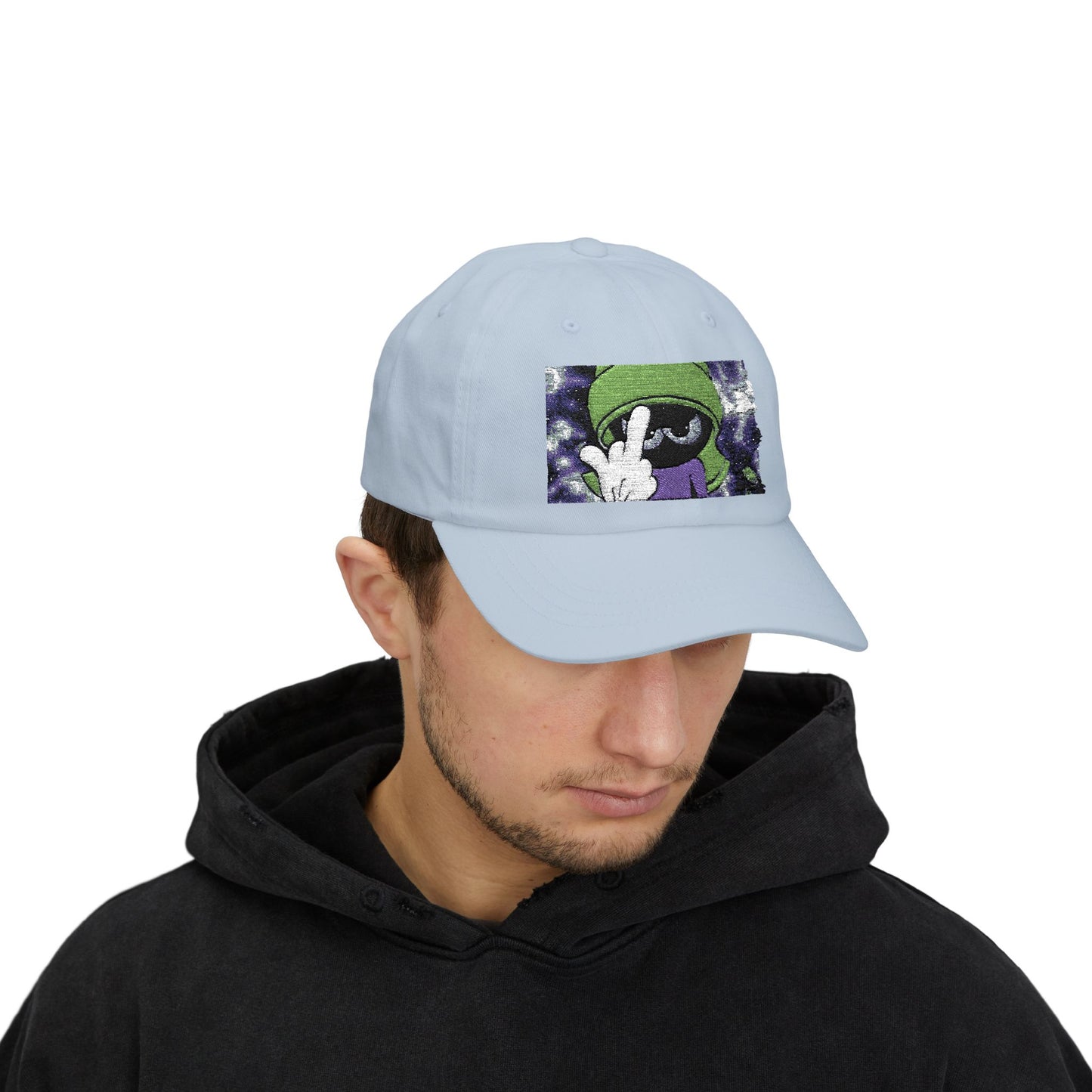 Galactic Vibe Classic Dad Cap with Marvin Design