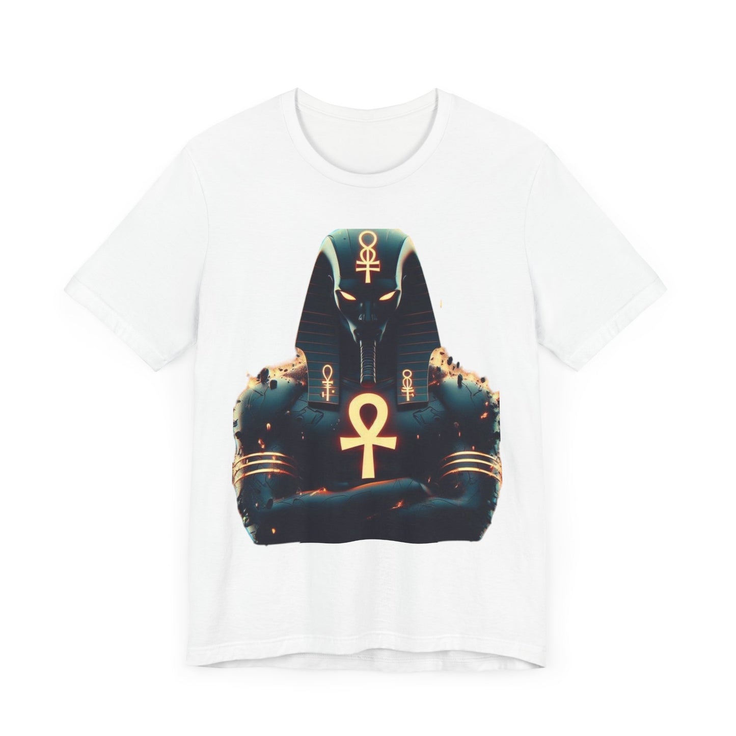 Mystical Pharaonic Graphic Tee, Unisex T-Shirt, Egyptian Mythology Shirt, Cool Casual Wear, Gift for History Lovers