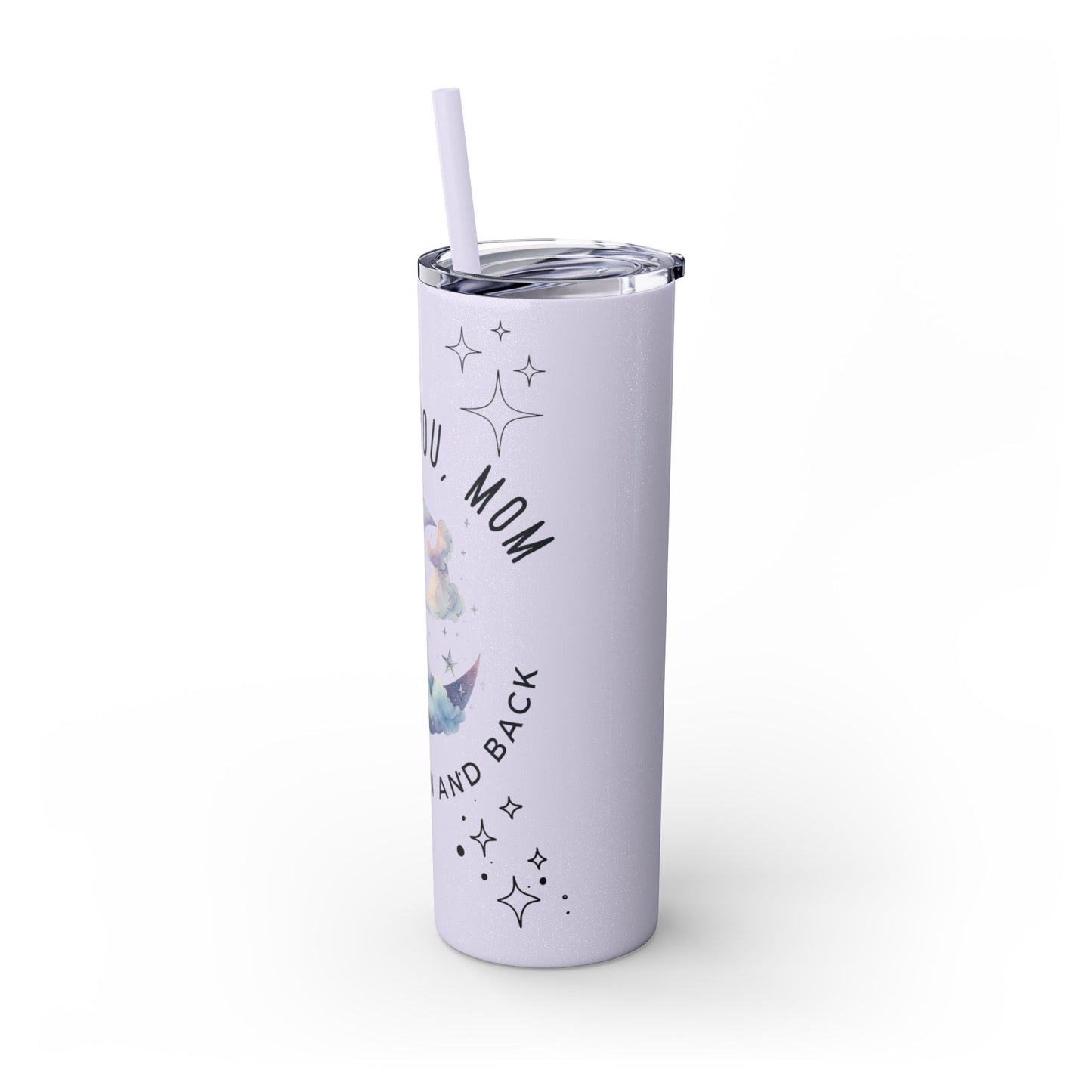 Skinny Tumbler with Straw, 20oz