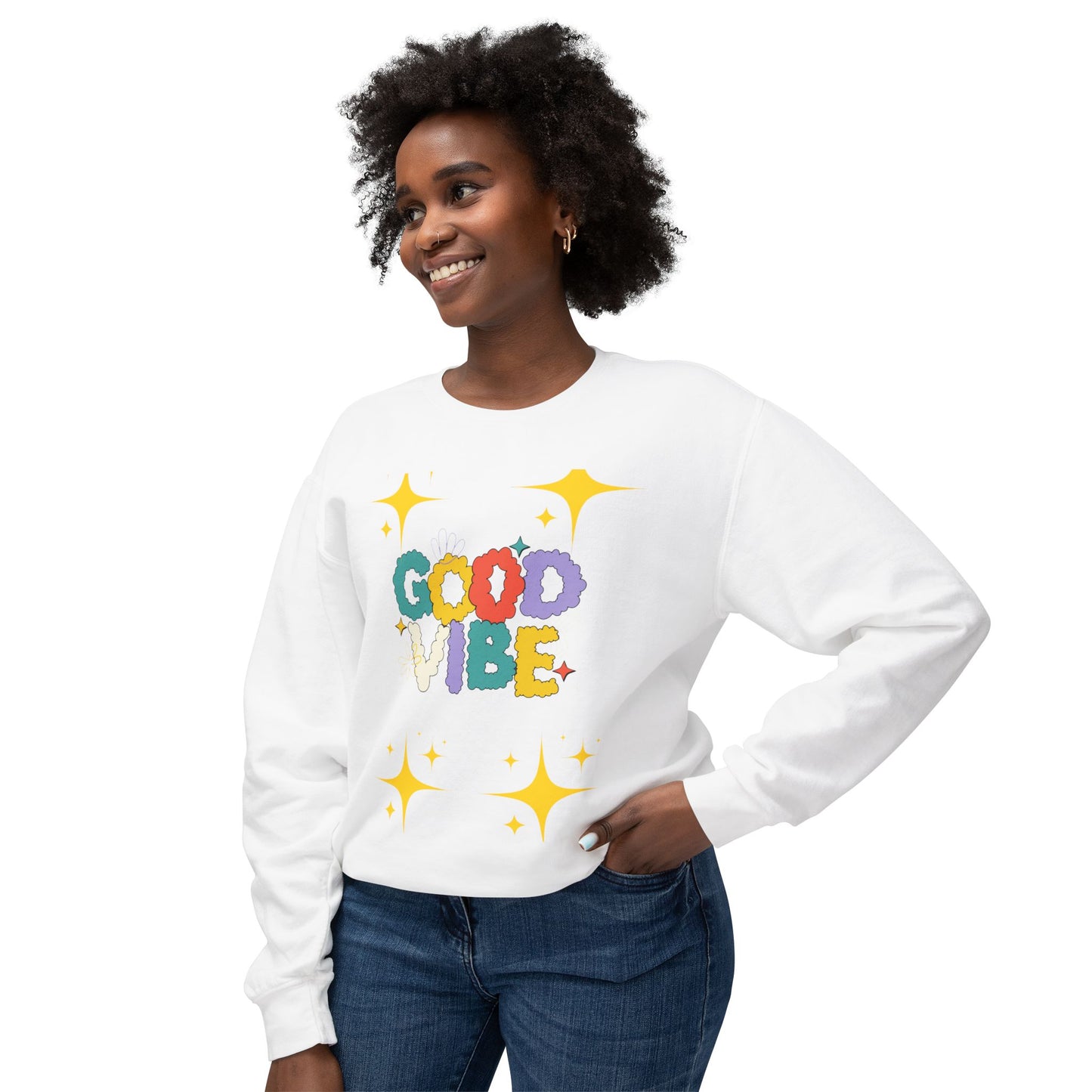 Unisex Lightweight Crewneck Sweatshirt