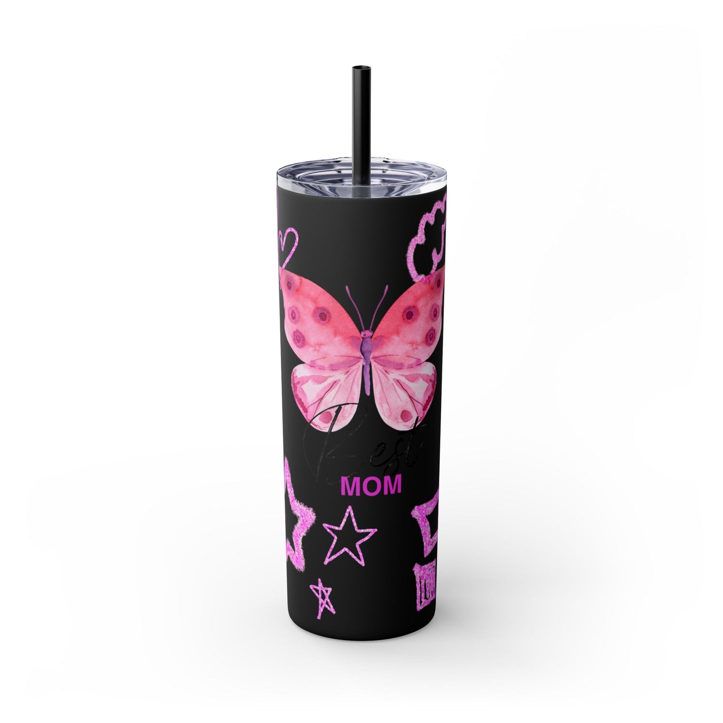 Skinny Tumbler with Straw, 20oz