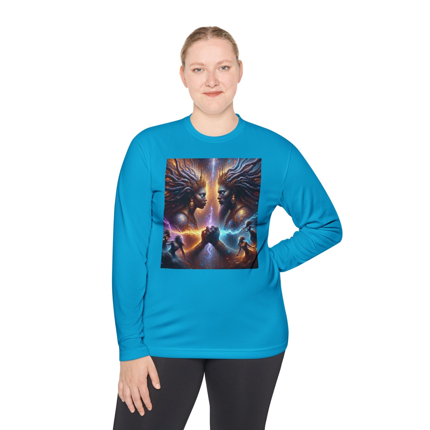 Story for the Universe Long Sleeve Tee, Cosmic Narratives Shirt, Space Lover Gift, Astronomy Graphic Top, Galaxy Inspirational Apparel