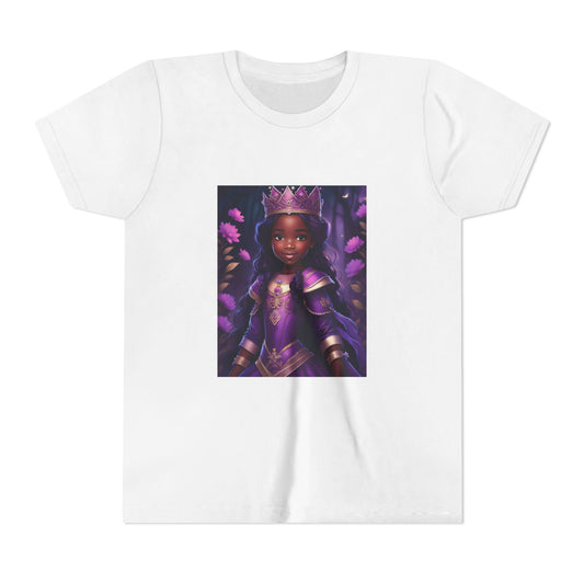 Princess Graphic Youth Tee, Magical Shirt for Kids, Royalty Gift, Birthday Apparel, Fantasy Theme Top