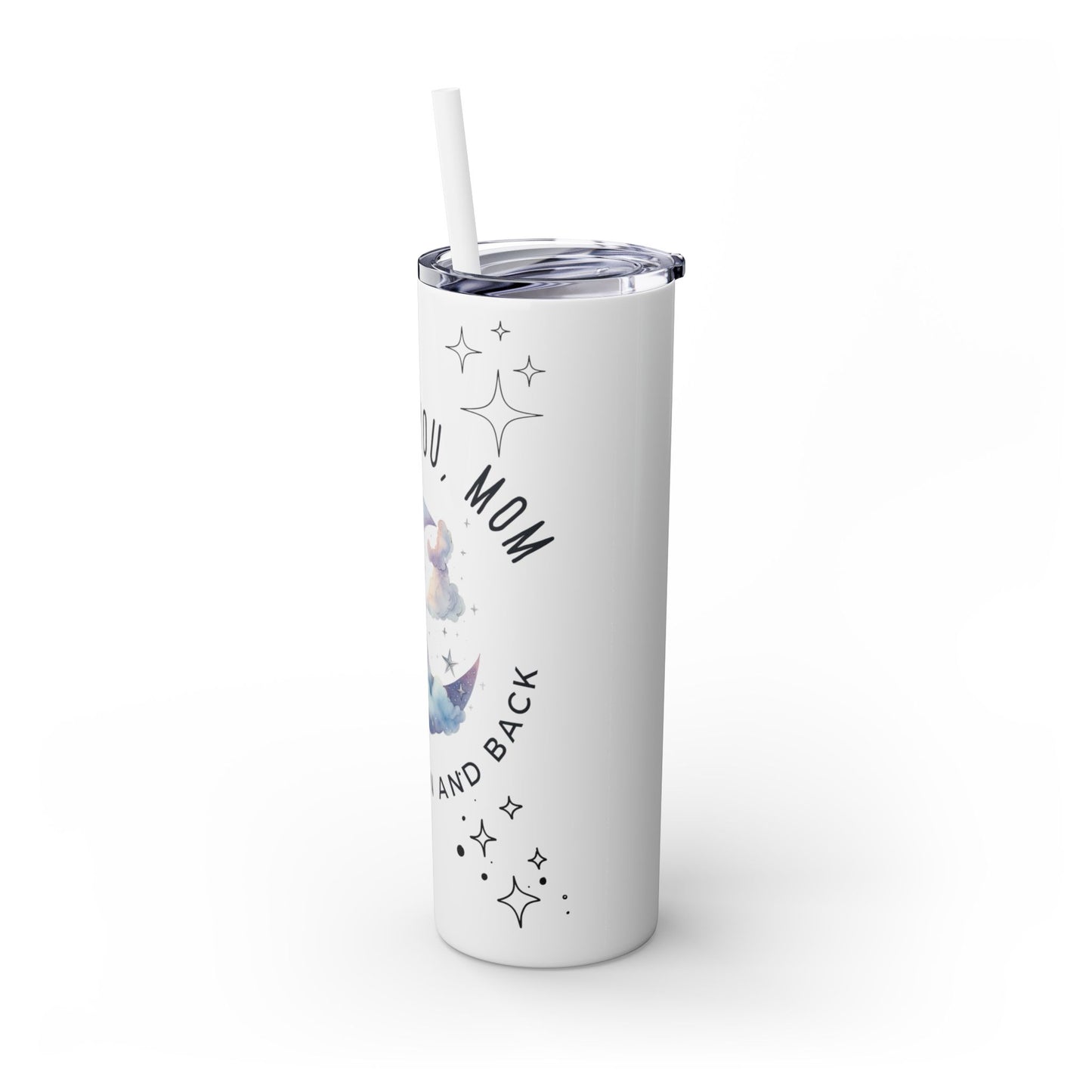 Skinny Tumbler with Straw, 20oz