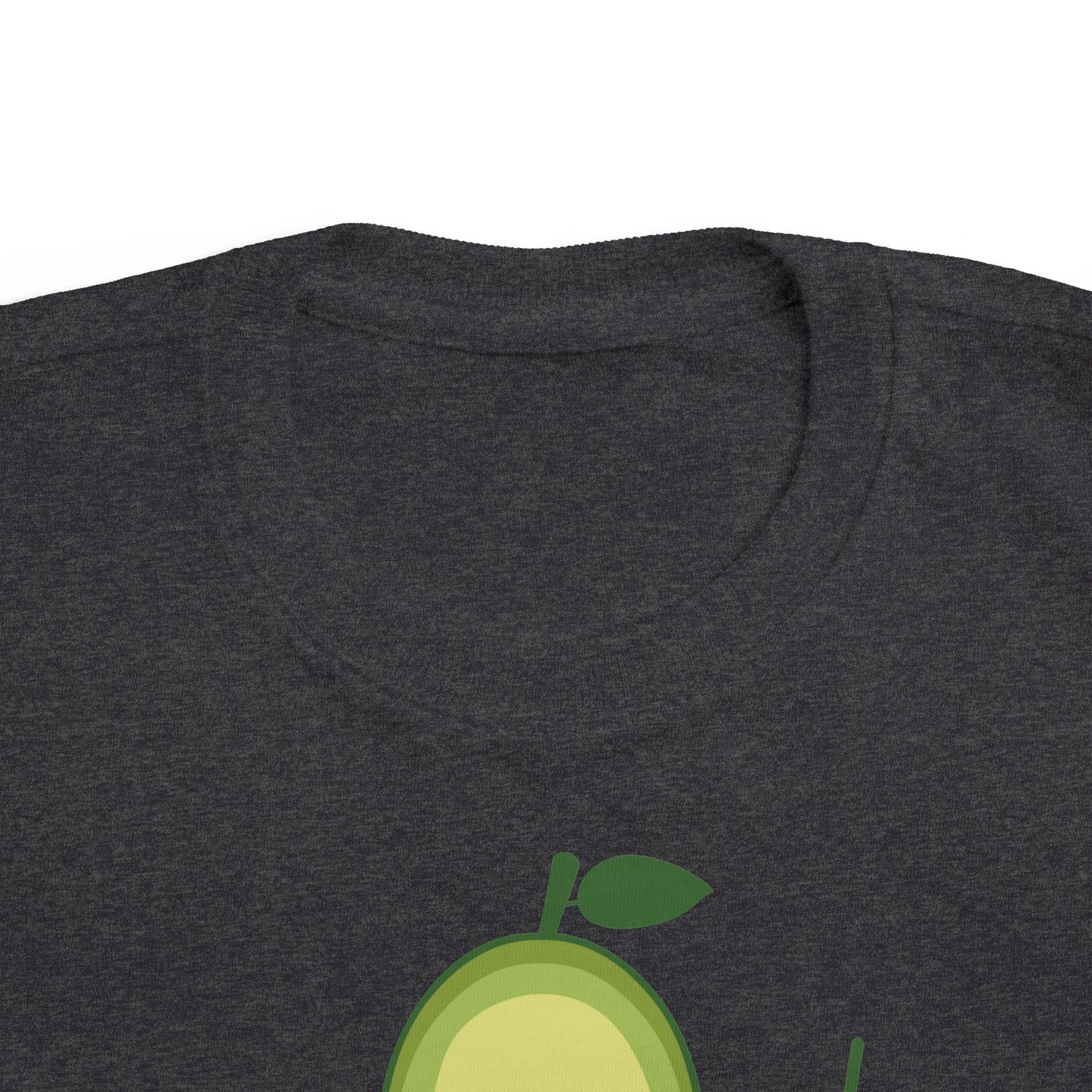 Cute Vegan Toddler Tee, Playful Avocado Shirt, Kid's Eco-Friendly T-Shirt, Gift for Vegan Families, Fun Everyday Wear