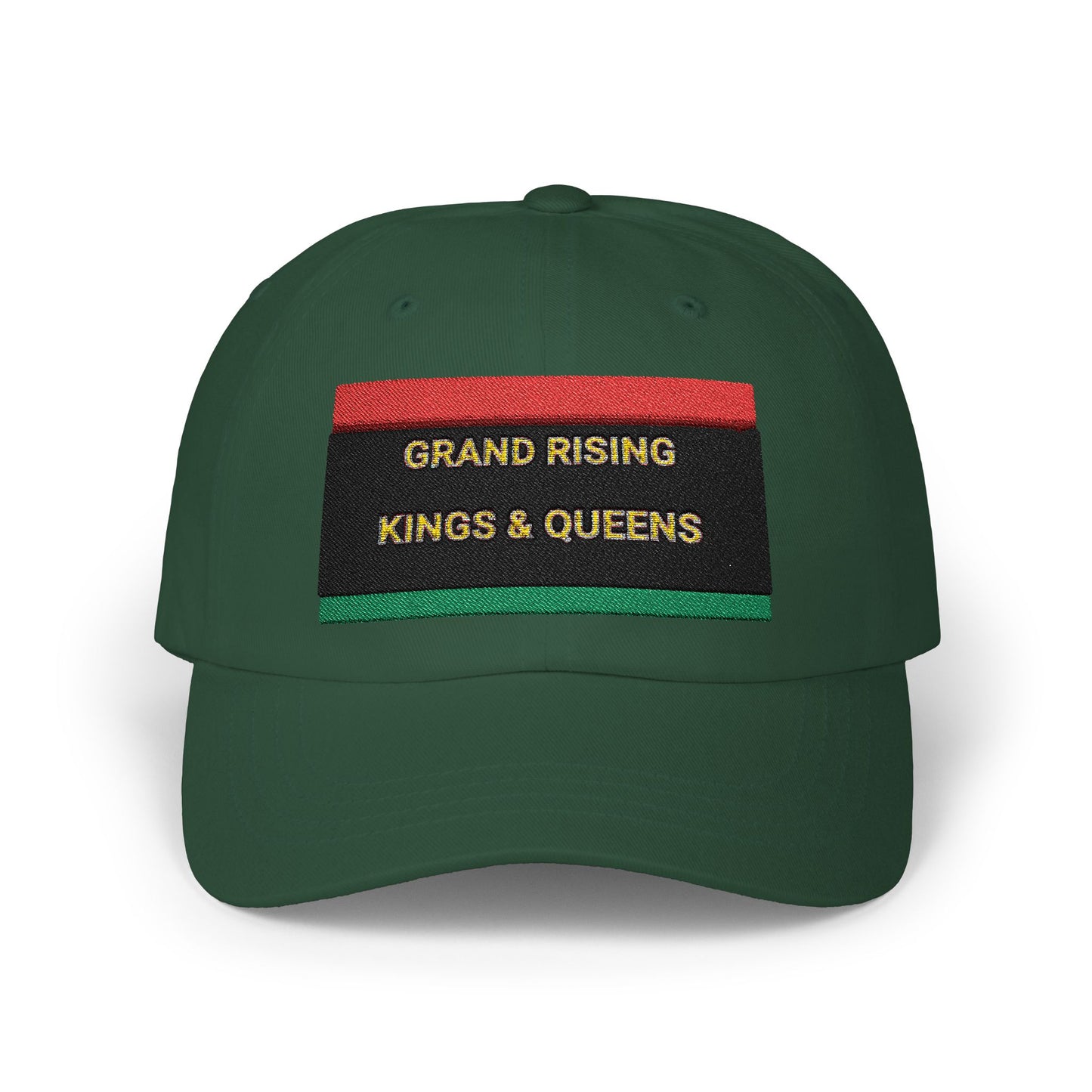 Empowering Grand Rising Dad Cap | Unisex Fashion Hat, Adjustable Cap for Kings & Queens, Perfect Gift for Father's Day, Celebrations,