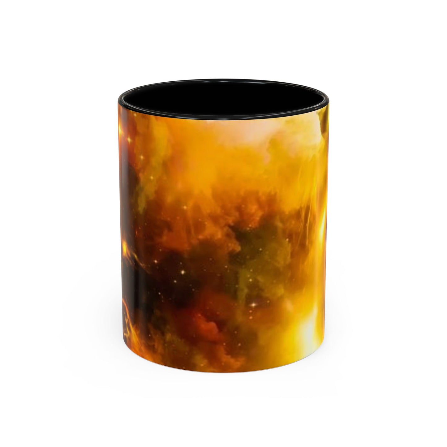 Cosmic Vibe Coffee Mug, Galaxy Ceramic Cup, Space Lover Gift, Celestial Art Mug, 11oz and 15oz Sizes