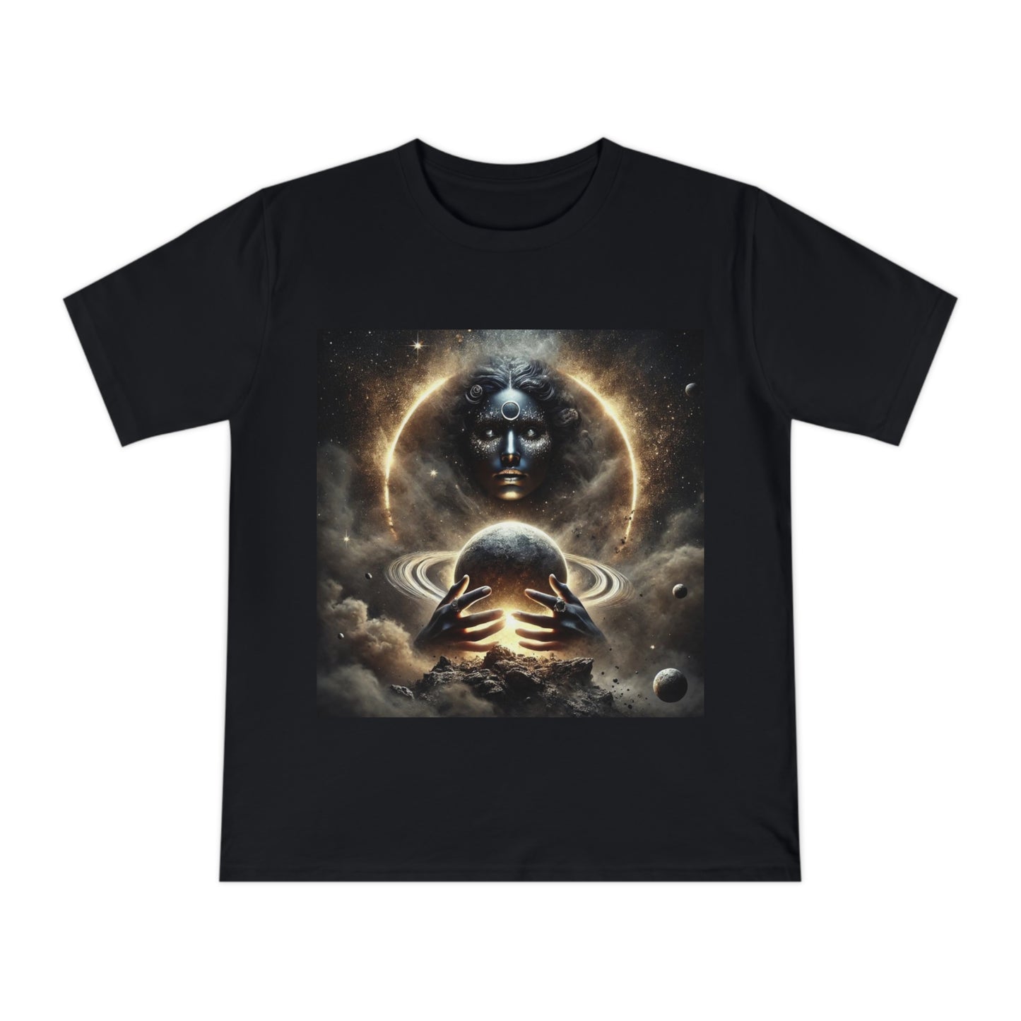 Cosmic Universe Unisex Classic Jersey T-Shirt, Space Art Tee, Astrology Shirt, Gift for Space Lovers, Celestial Graphic Tee