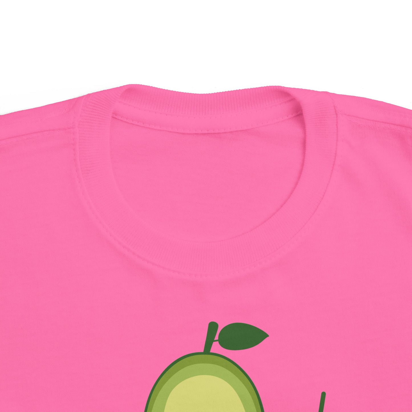 Cute Vegan Toddler Tee, Playful Avocado Shirt, Kid's Eco-Friendly T-Shirt, Gift for Vegan Families, Fun Everyday Wear