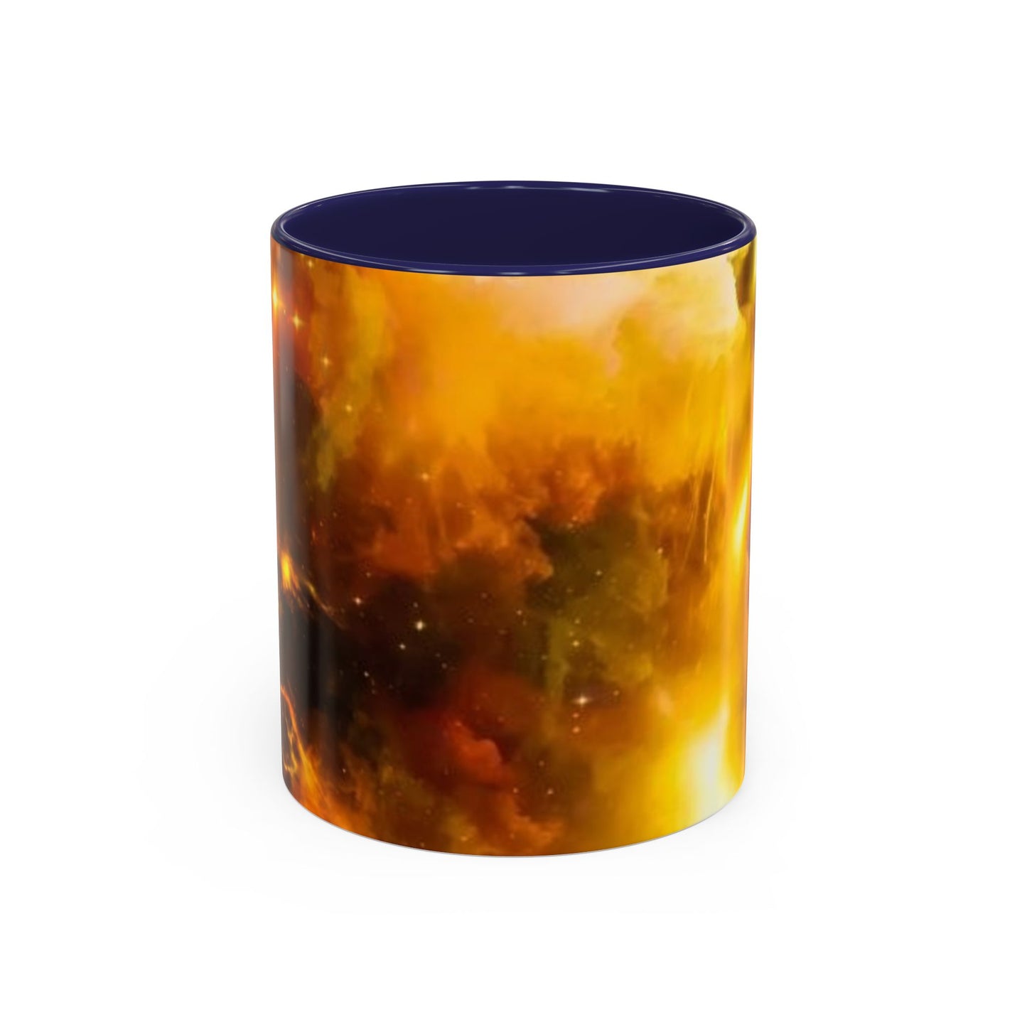 Cosmic Vibe Coffee Mug, Galaxy Ceramic Cup, Space Lover Gift, Celestial Art Mug, 11oz and 15oz Sizes