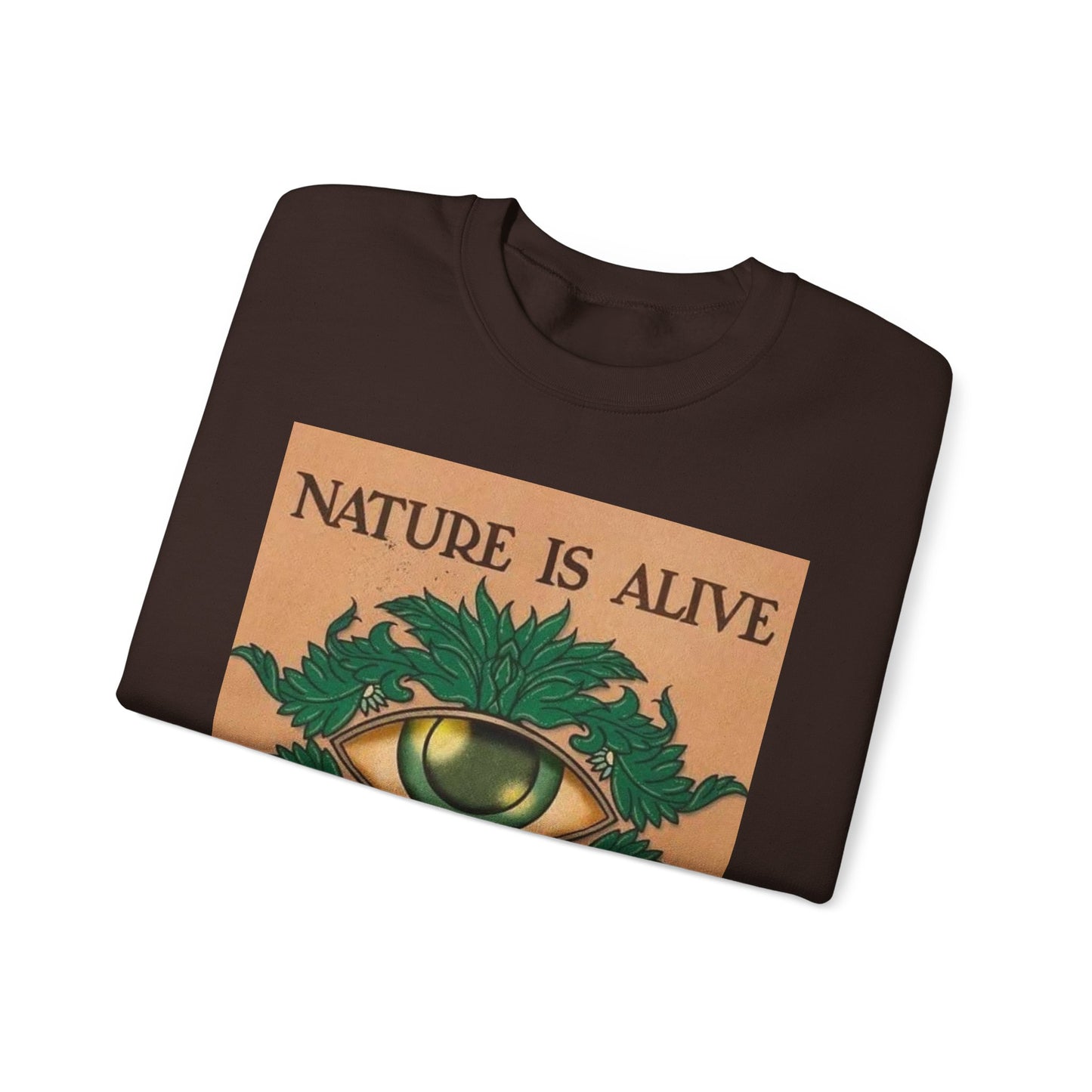 Nature Talk Crewneck Sweatshirt - Outdoor Lover, Earth Day Gift, Wilderness Apparel, Hiking Top, Eco-Friendly Jumper