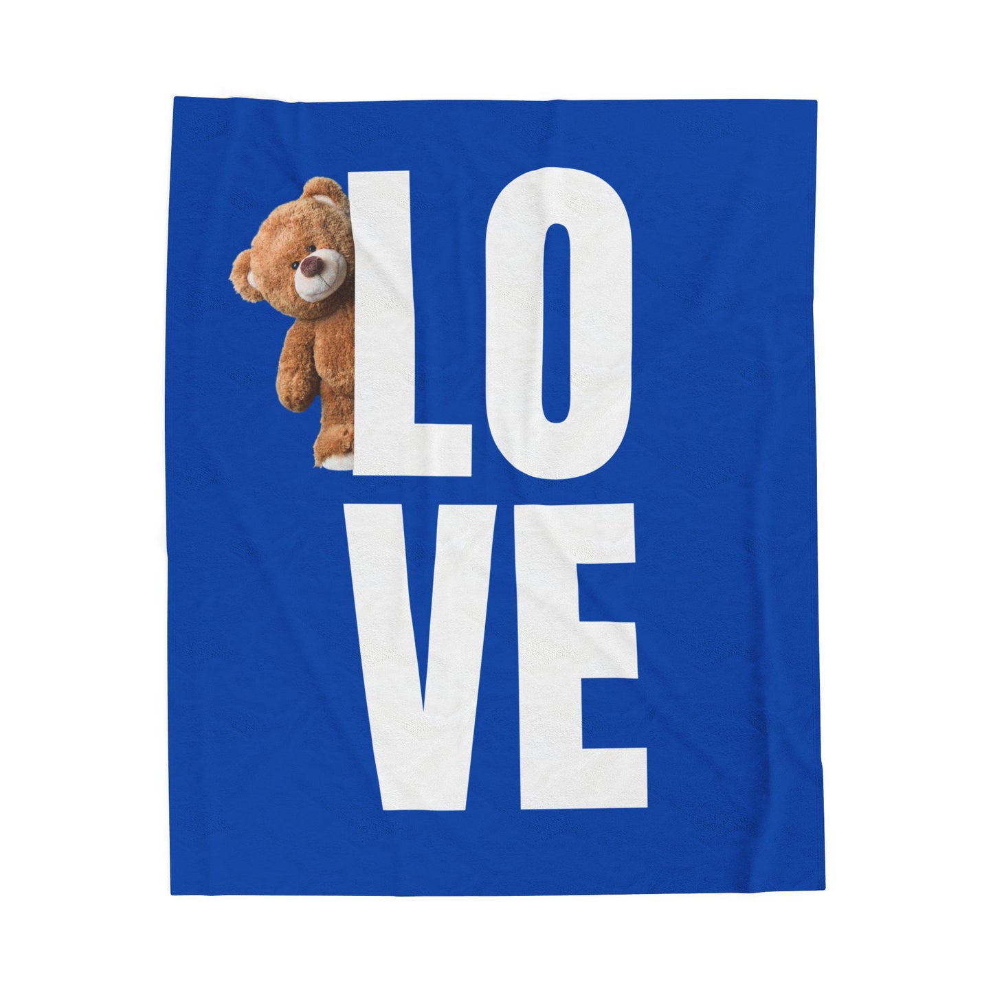 Cozy Velveteen Plush Blanket with 'LOVE' Design - Perfect Gift for Valentines, Birthdays, and Cozy Nights