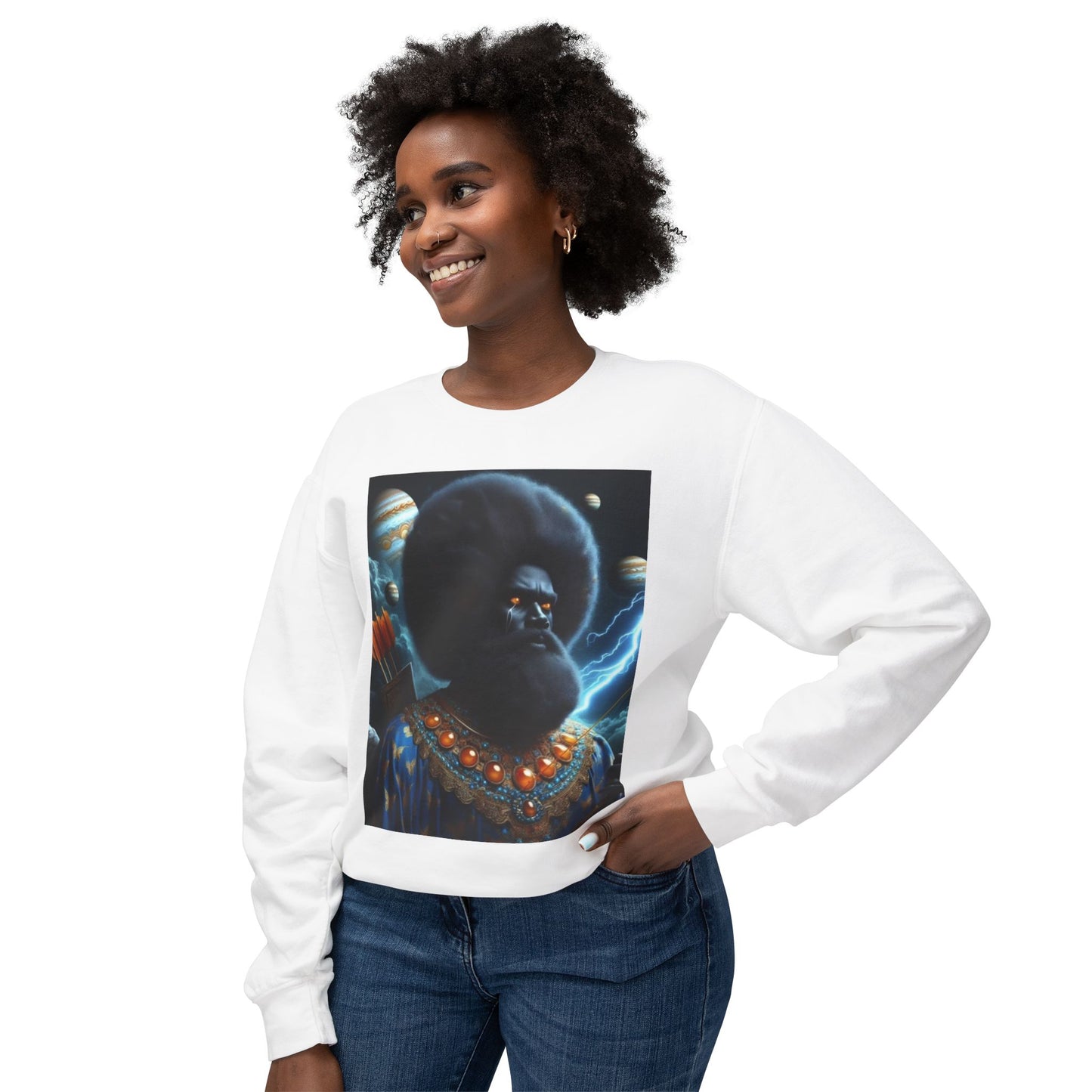 Unisex Lightweight Crewneck Sweatshirt