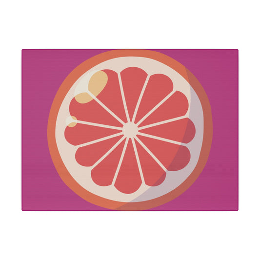 Citrus Slice Canvas Wall Art - Bright & Fresh Décor