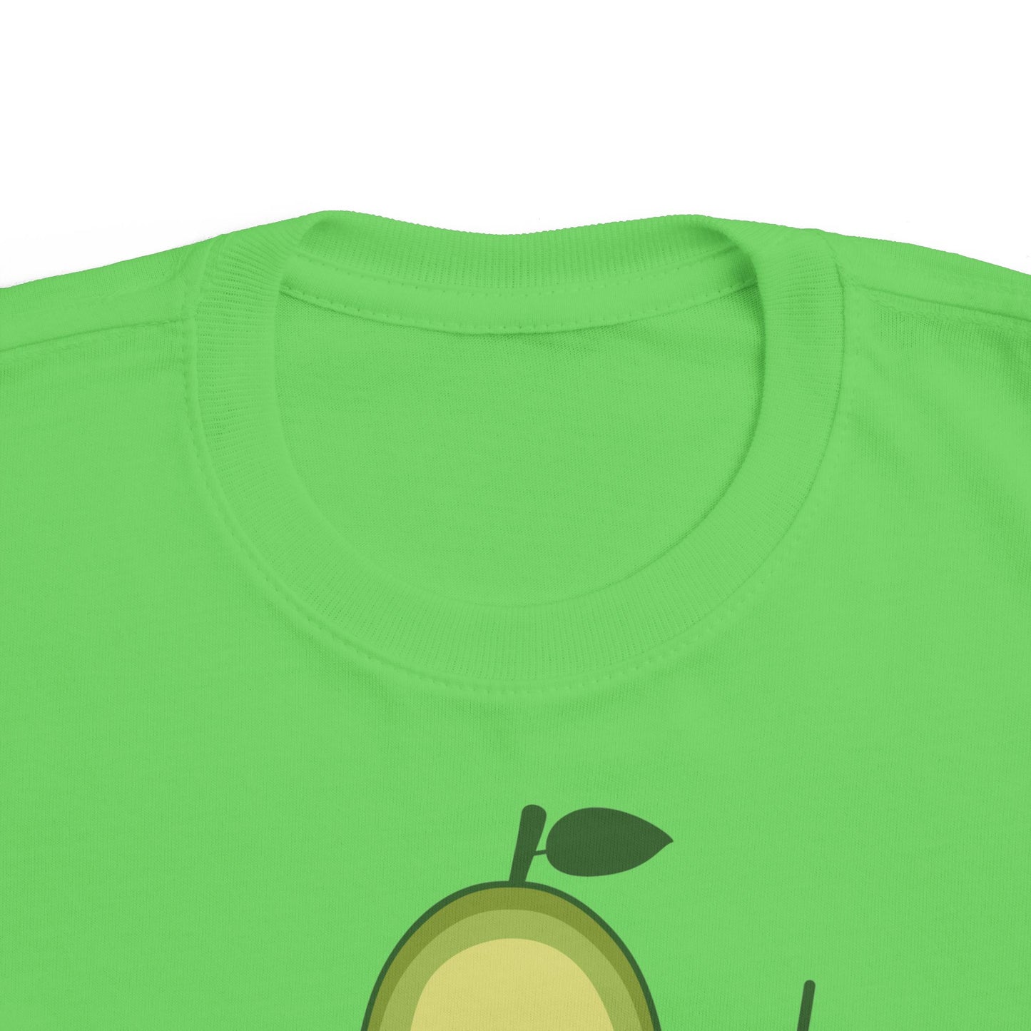 Cute Vegan Toddler Tee, Playful Avocado Shirt, Kid's Eco-Friendly T-Shirt, Gift for Vegan Families, Fun Everyday Wear