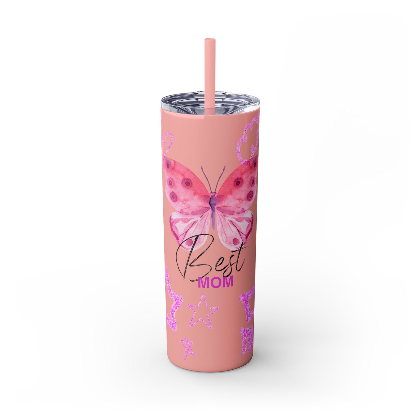 Skinny Tumbler with Straw, 20oz