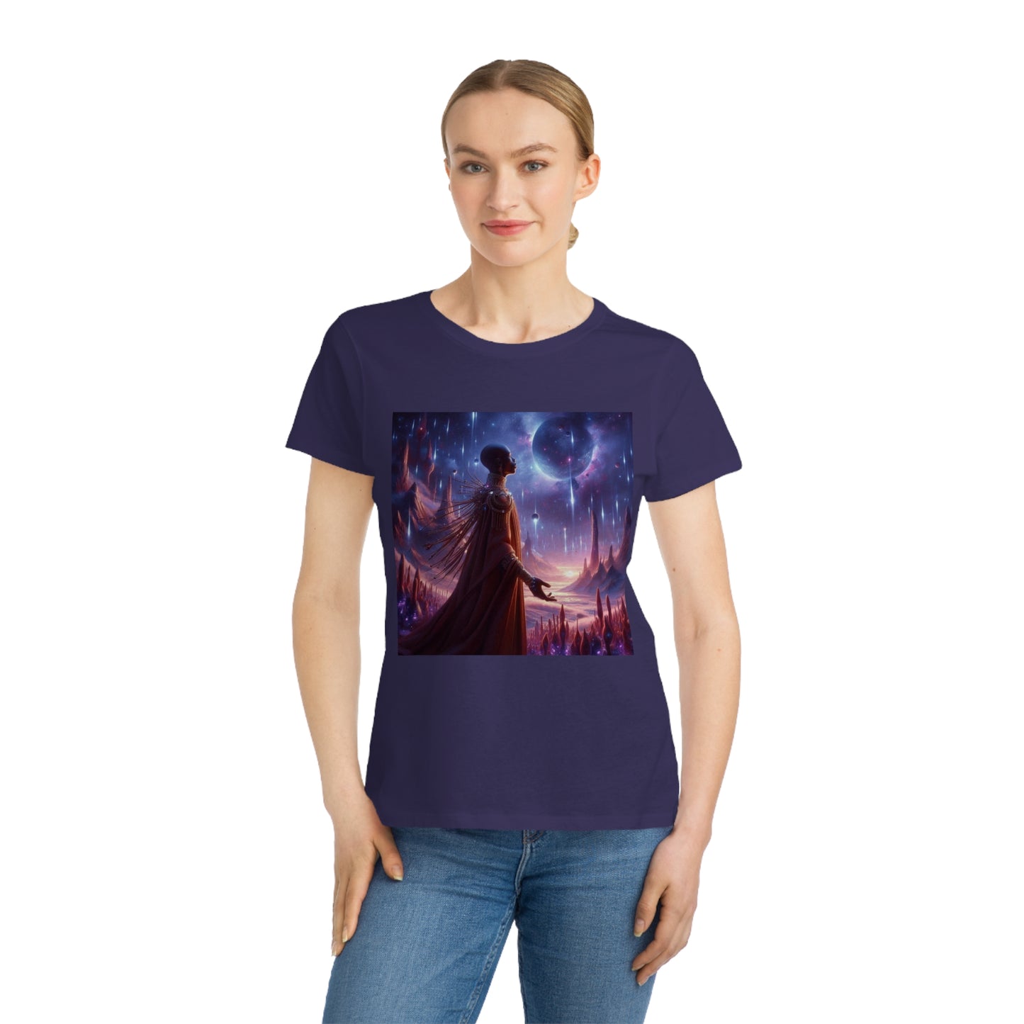 Cosmic Adventure T-Shirt | Galaxy Art Tee, Spiritual Apparel, Fantasy Shirt, Starry Night Clothing, Gift for Dreamers, Bohemian Style