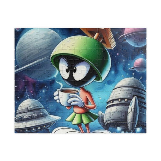 Marvin the Martian Space Puzzle (110, 252, 520, 1014-Piece) - Fun Cosmic Adventure