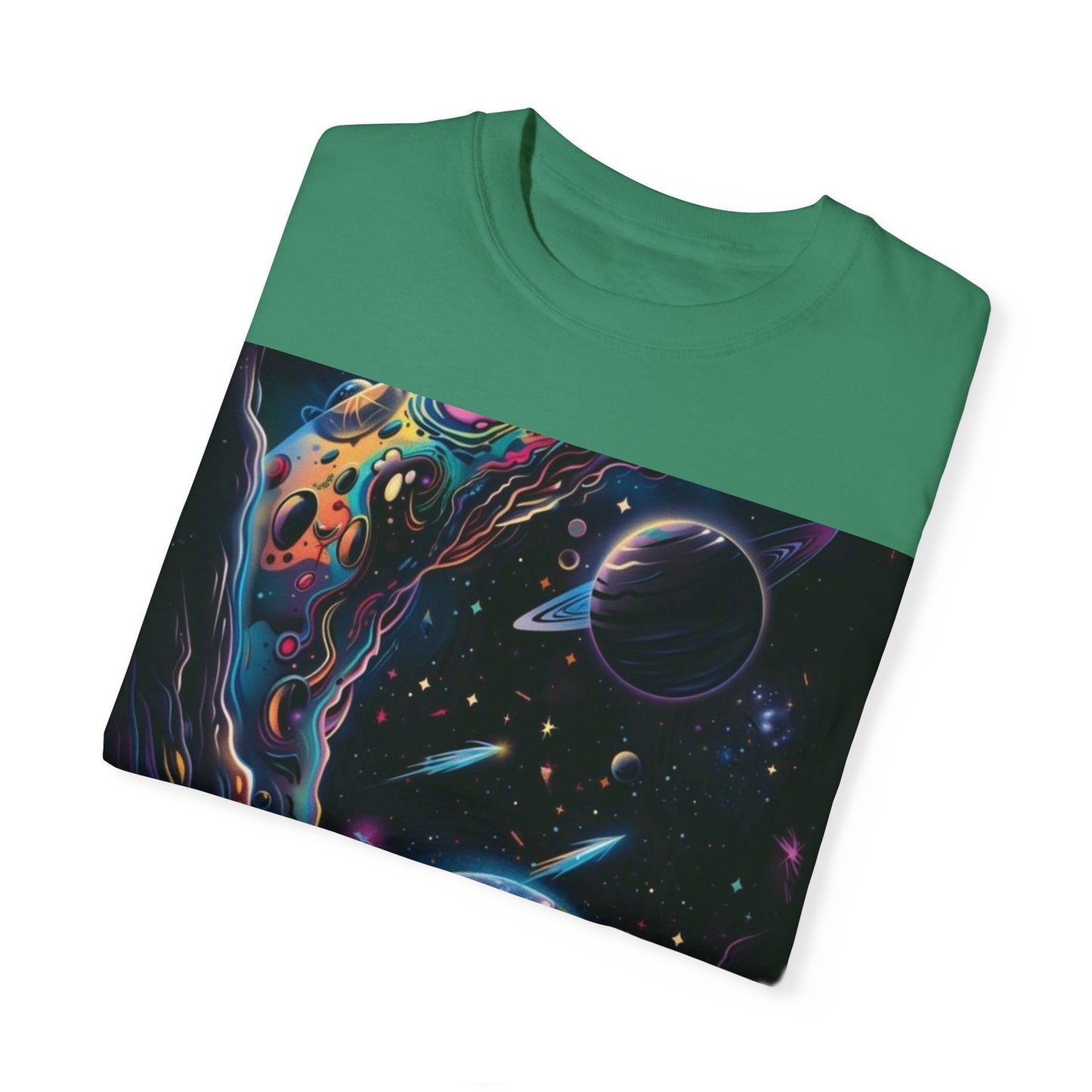 Alien Abduction Unisex T-Shirt, Funky Graphic Tee, Space Theme Shirt, Unique Gift for Sci-Fi Lovers, Perfect for Parties, UFO Enthusiasts