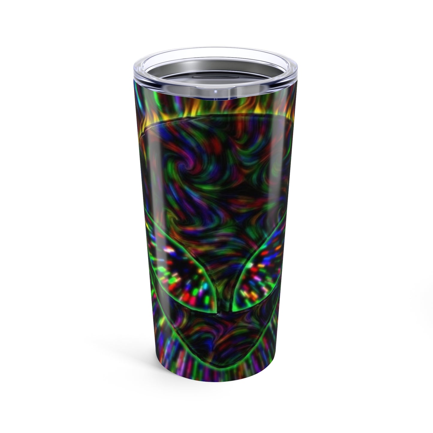 Colorful Alien Design 20oz Tumbler - Perfect for UFO Enthusiasts