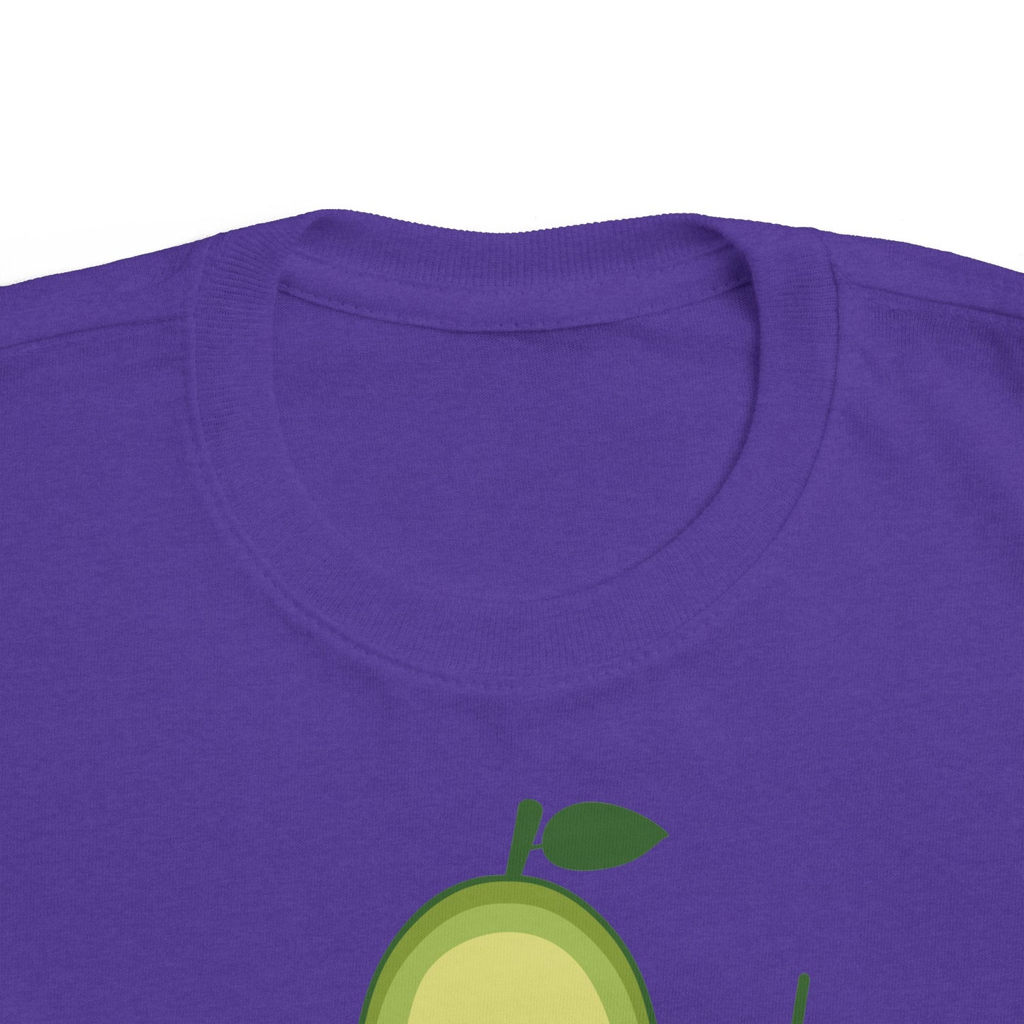 Cute Vegan Toddler Tee, Playful Avocado Shirt, Kid's Eco-Friendly T-Shirt, Gift for Vegan Families, Fun Everyday Wear