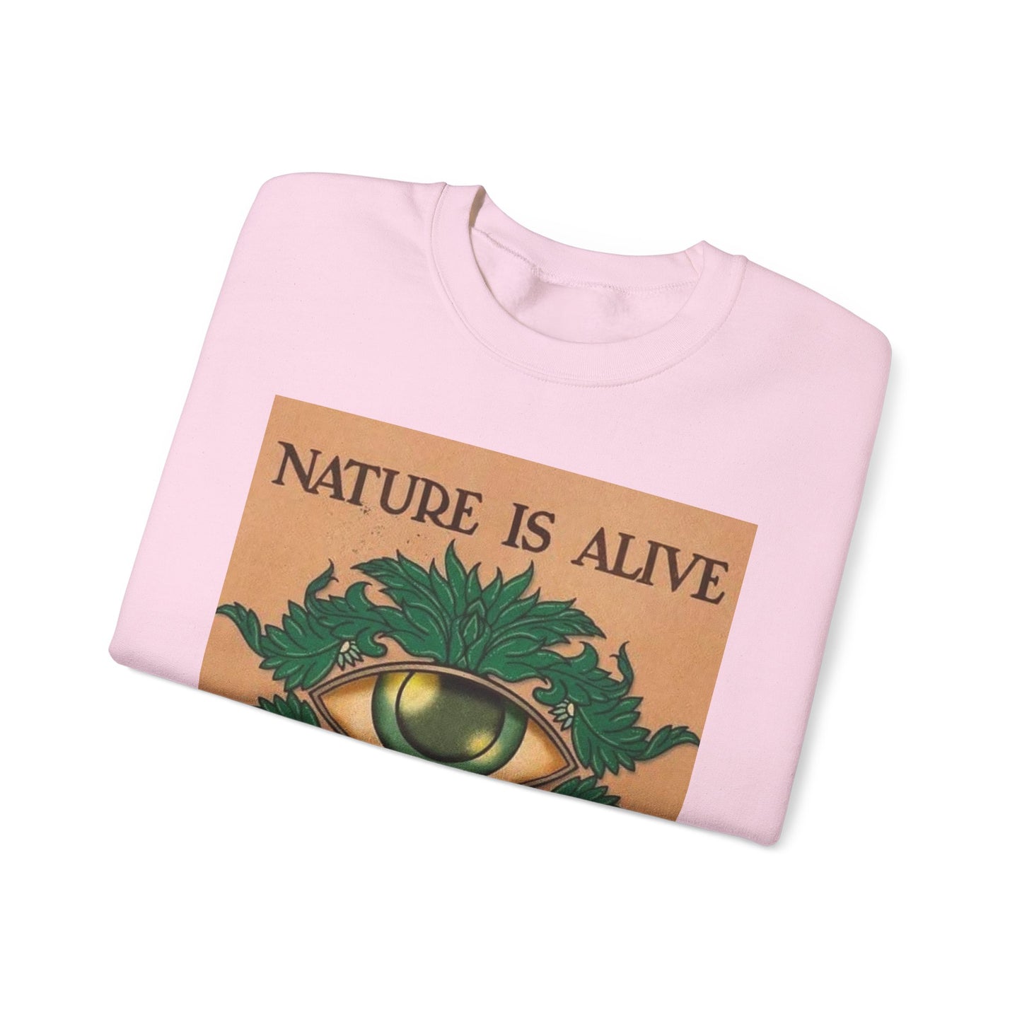 Nature Talk Crewneck Sweatshirt - Outdoor Lover, Earth Day Gift, Wilderness Apparel, Hiking Top, Eco-Friendly Jumper