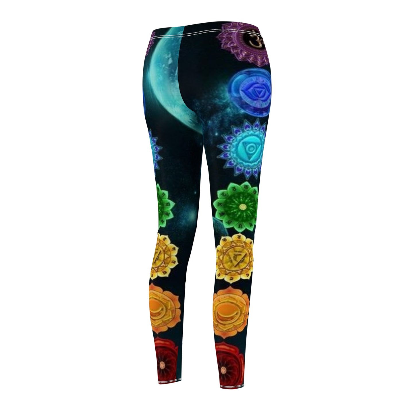 Galactic Mandala Women's Casual Leggings, Yoga Pants, Activewear, Festival Wear, Bohemian Style, Comfortable Leggings