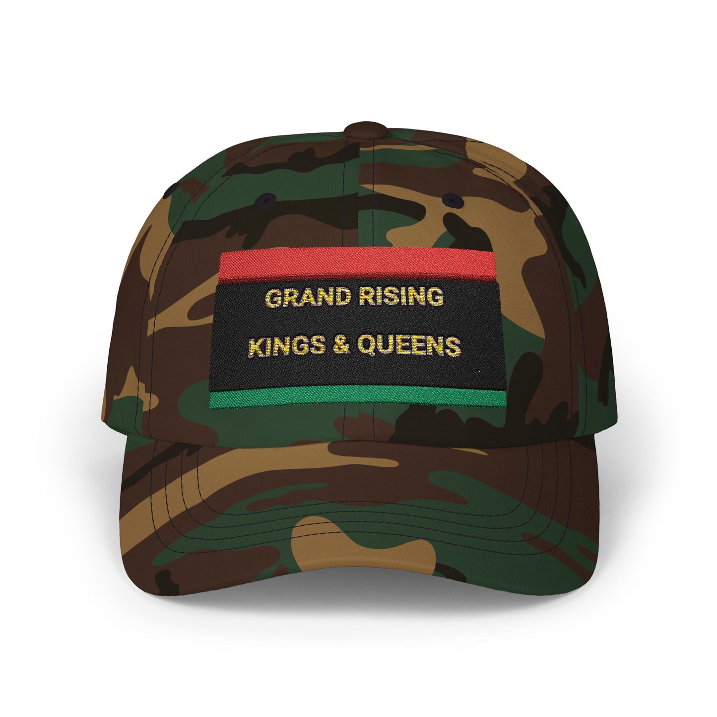 Empowering Grand Rising Dad Cap | Unisex Fashion Hat, Adjustable Cap for Kings & Queens, Perfect Gift for Father's Day, Celebrations,