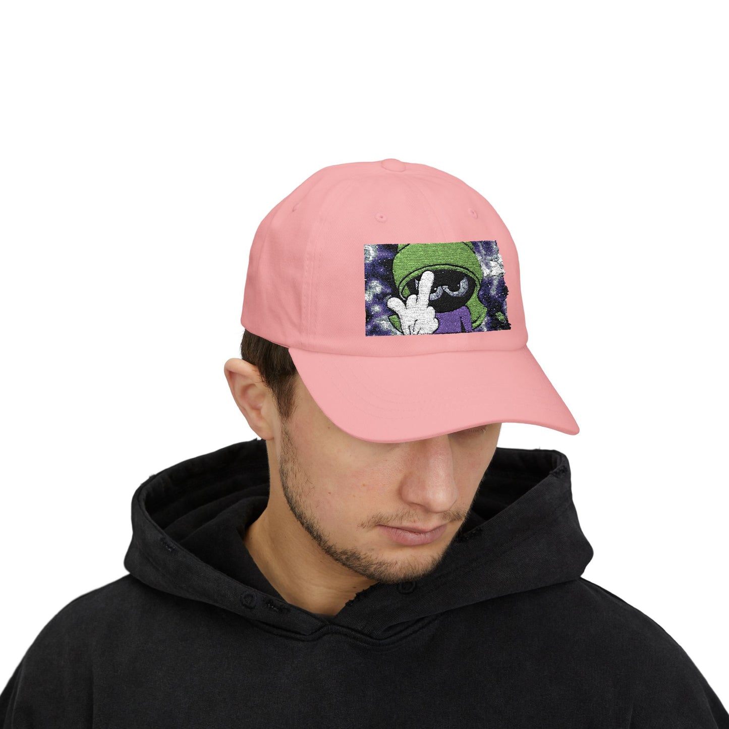 Galactic Vibe Classic Dad Cap with Marvin Design