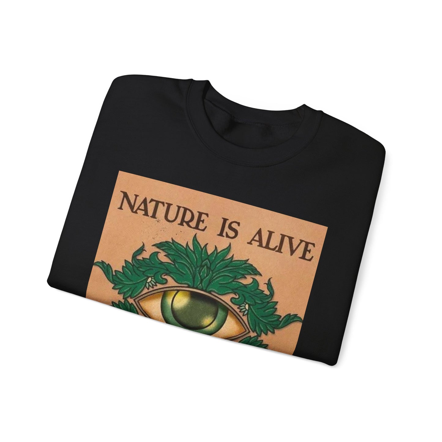 Nature Talk Crewneck Sweatshirt - Outdoor Lover, Earth Day Gift, Wilderness Apparel, Hiking Top, Eco-Friendly Jumper