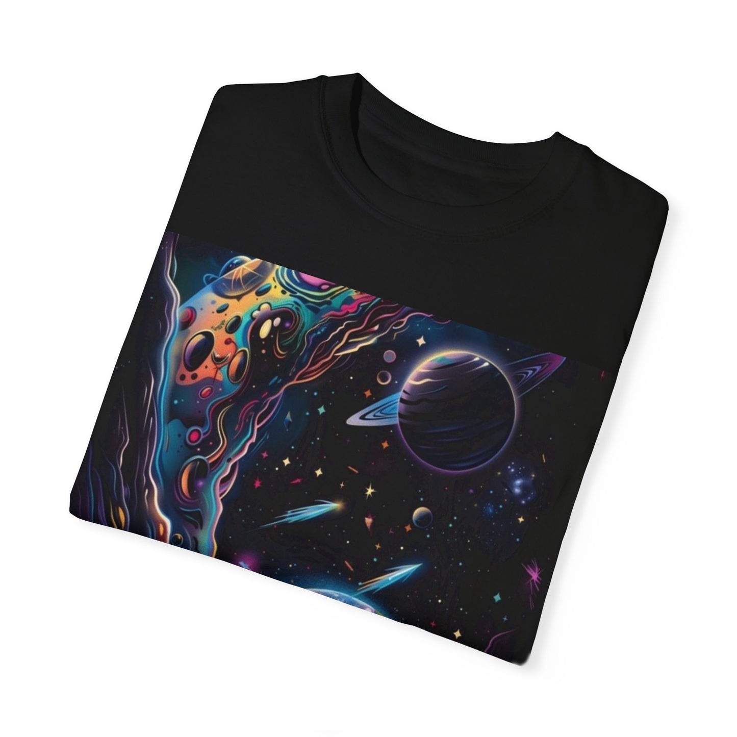 Alien Abduction Unisex T-Shirt, Funky Graphic Tee, Space Theme Shirt, Unique Gift for Sci-Fi Lovers, Perfect for Parties, UFO Enthusiasts