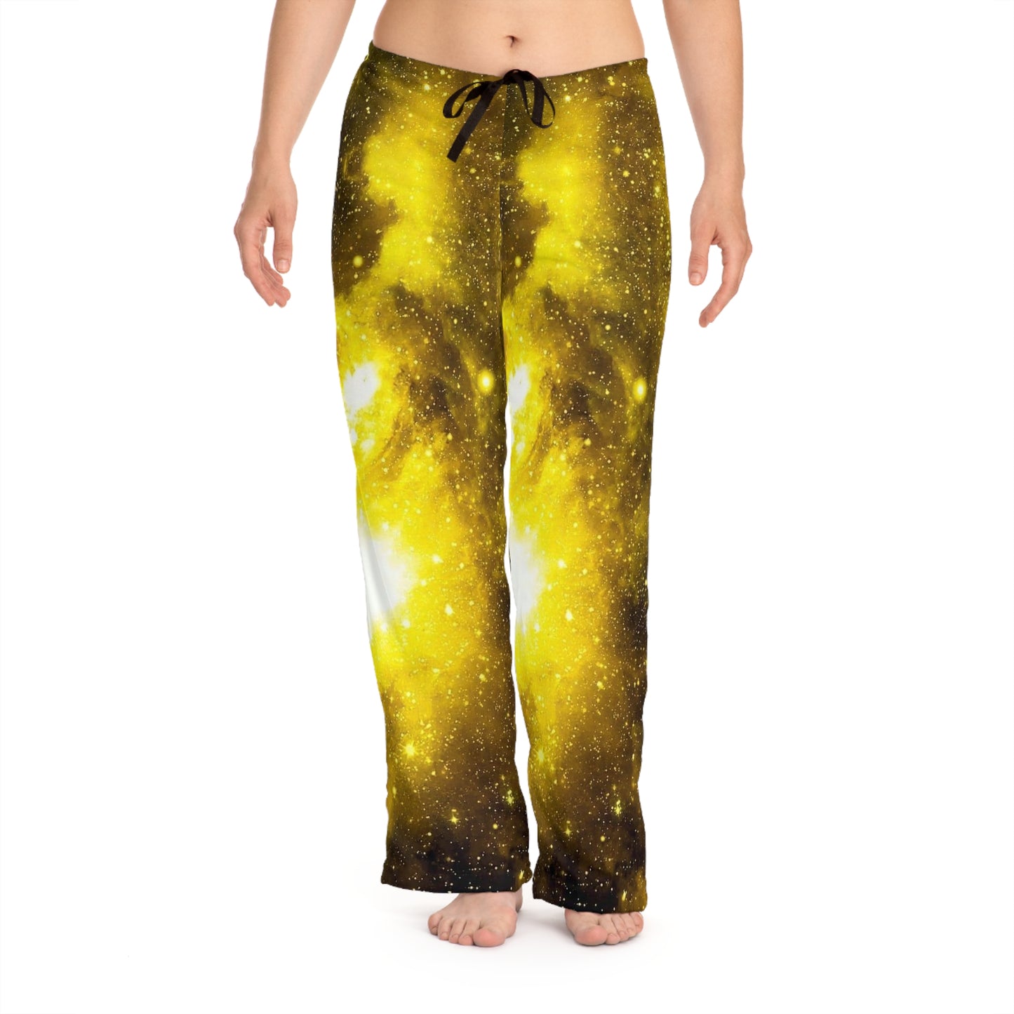 Galactic Dreams Women's Pajama Pants, Cozy Lounge Wear, Celestial Sleepwear, Space Theme Gifts, Starry Night PJs