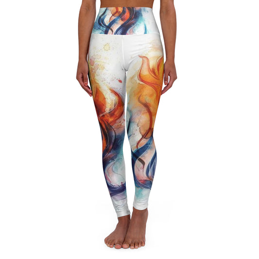 Copy of Copy of High Waisted Yoga Leggings (AOP)